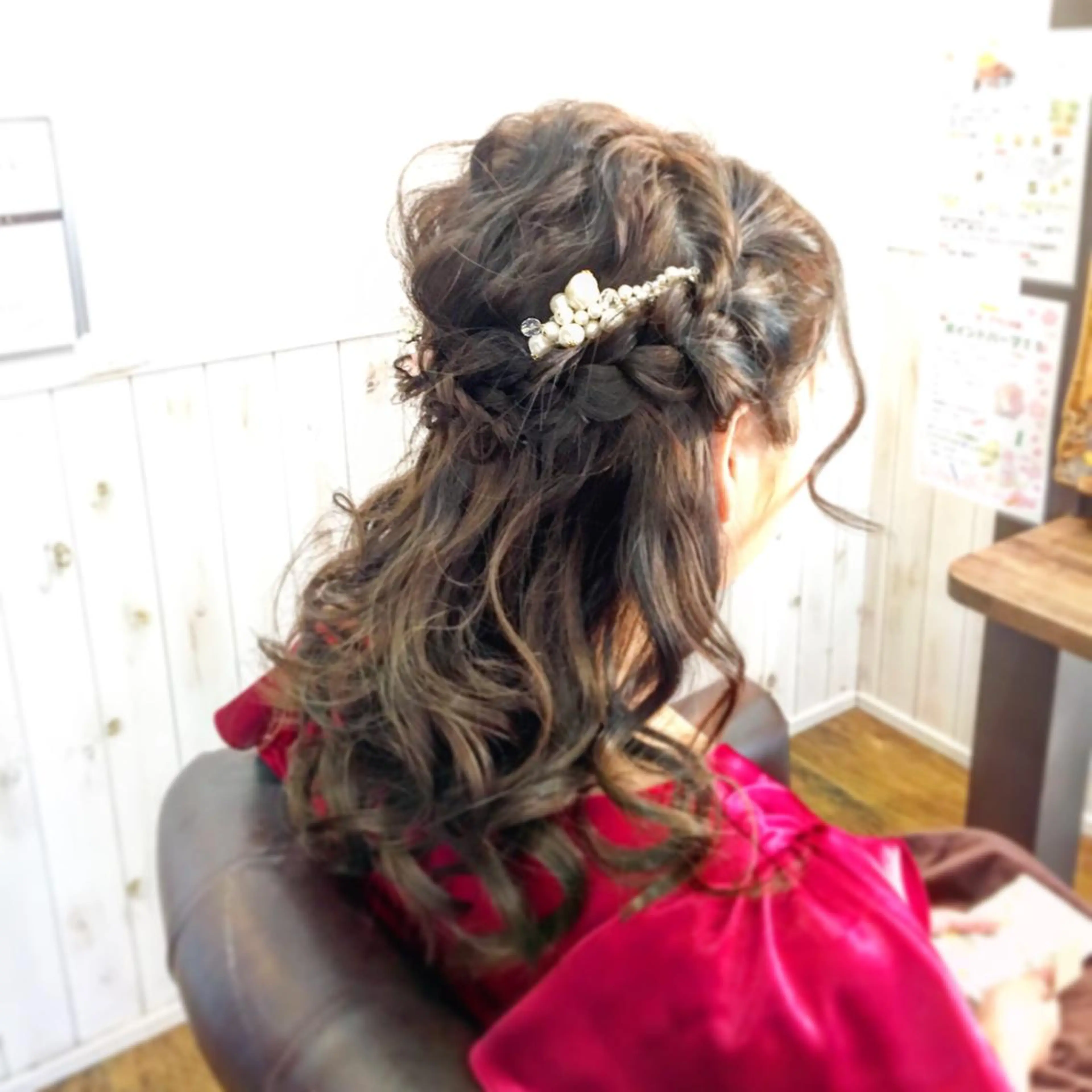 ロング ヘアアレンジ 伴 貴吉のヘアスタイル