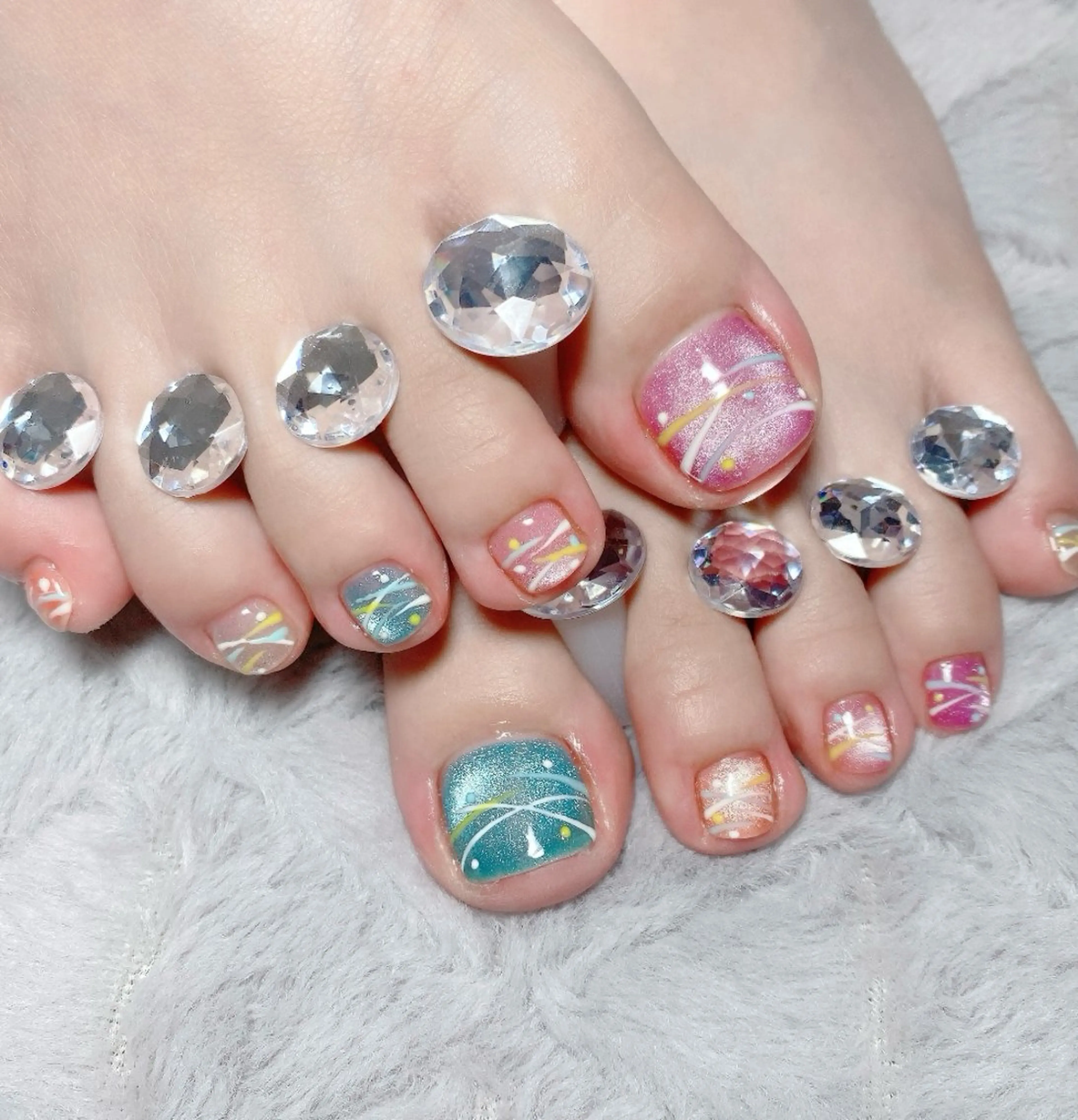 フットアートし放題の写真