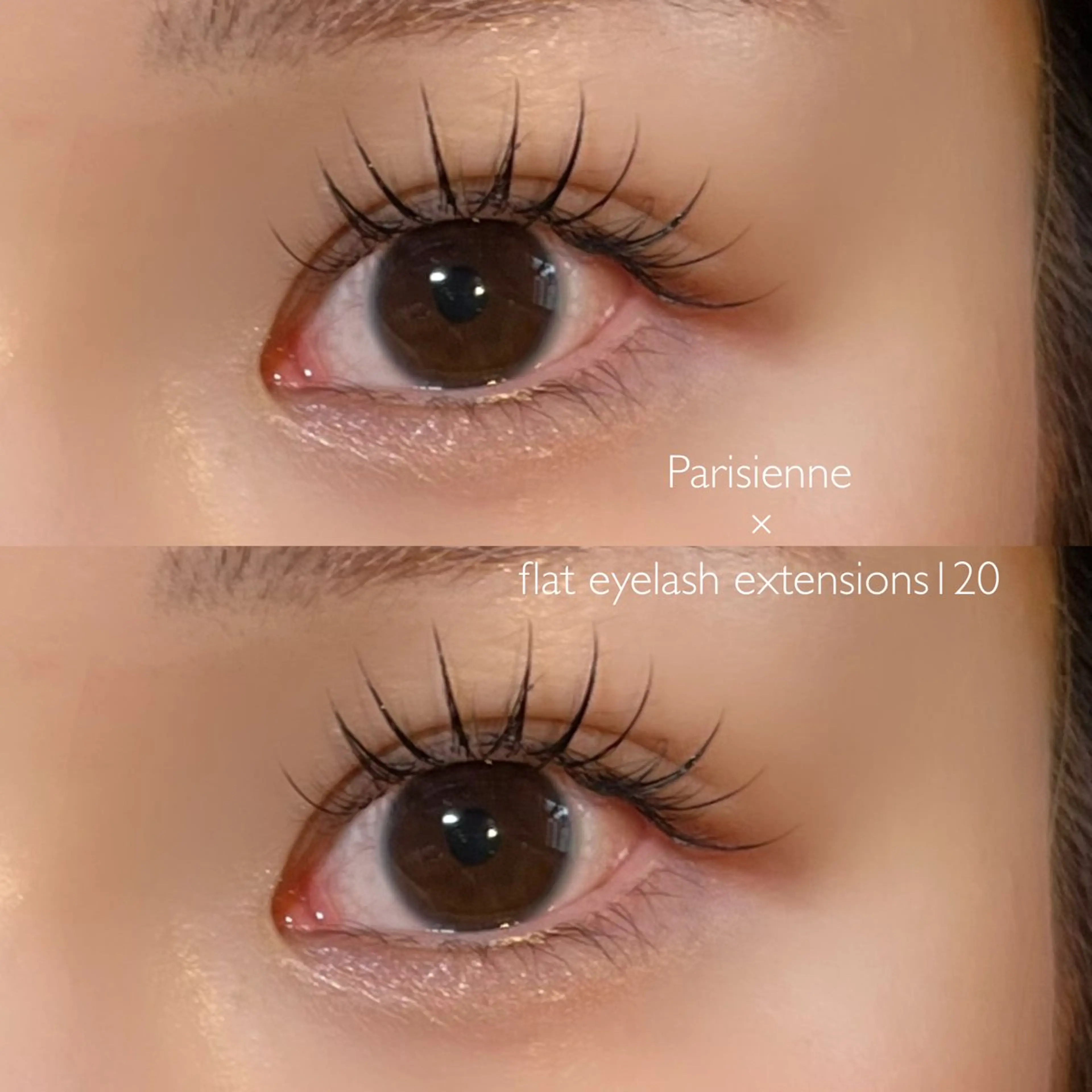 🩰💖【パリエク】〰️最強パッチリ目元が叶う〰️(パリジェンヌラッシュリフト×フラットラッシュ120本)の写真