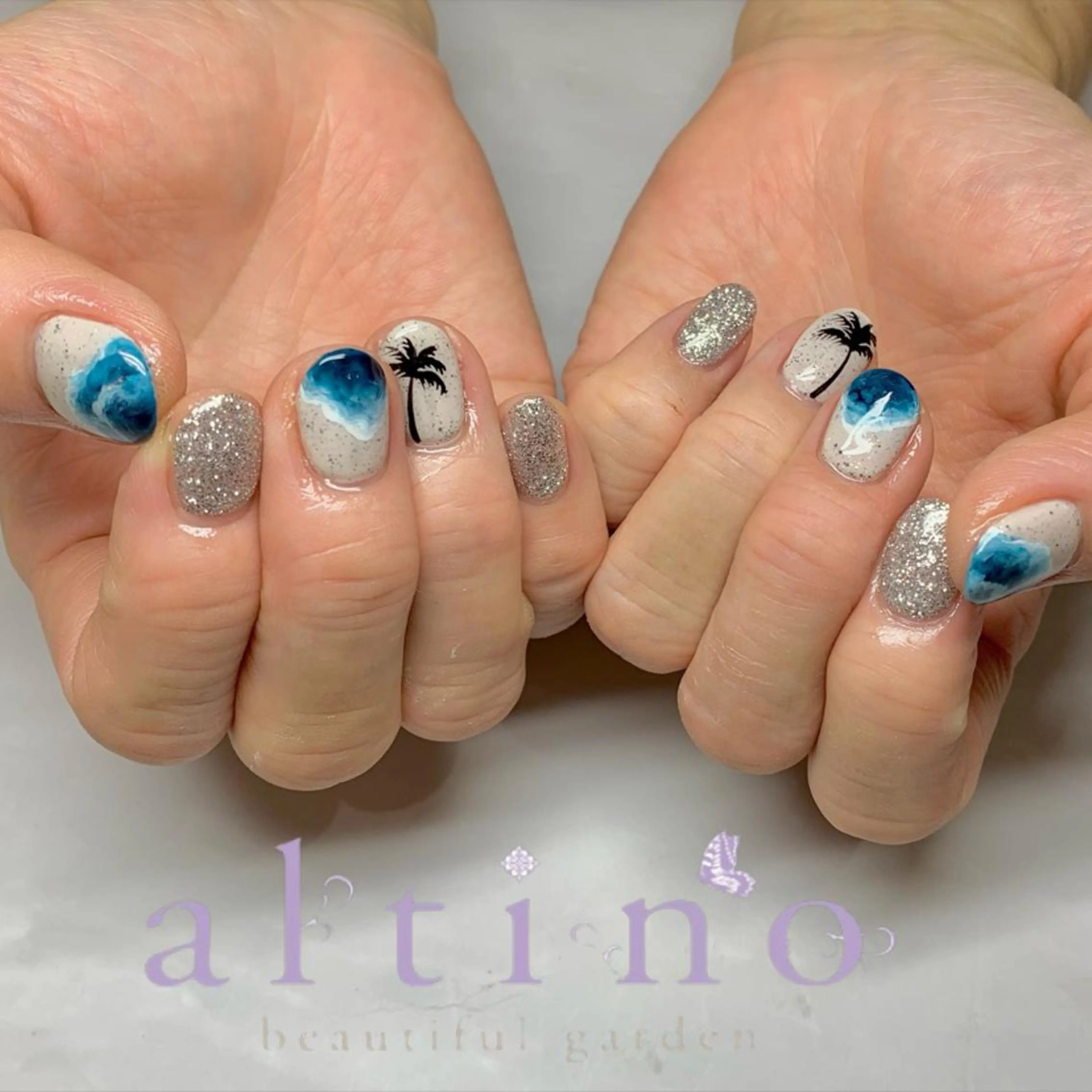 ネイル nail atelier  new moon所属・森 貴子のネイルデザイン