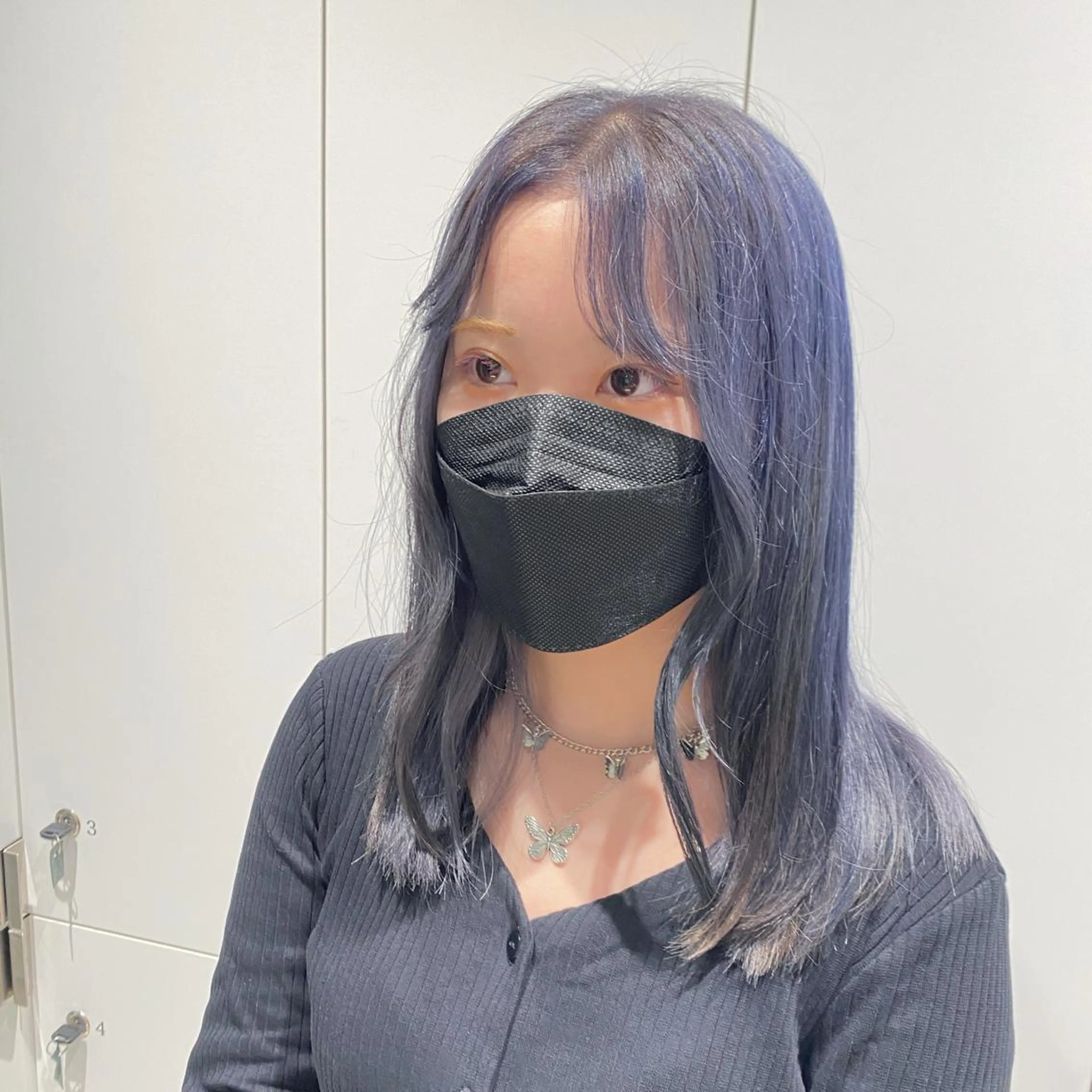 セミロング カラー ナチュラル/韓国💎 haruka 💎のヘアスタイル