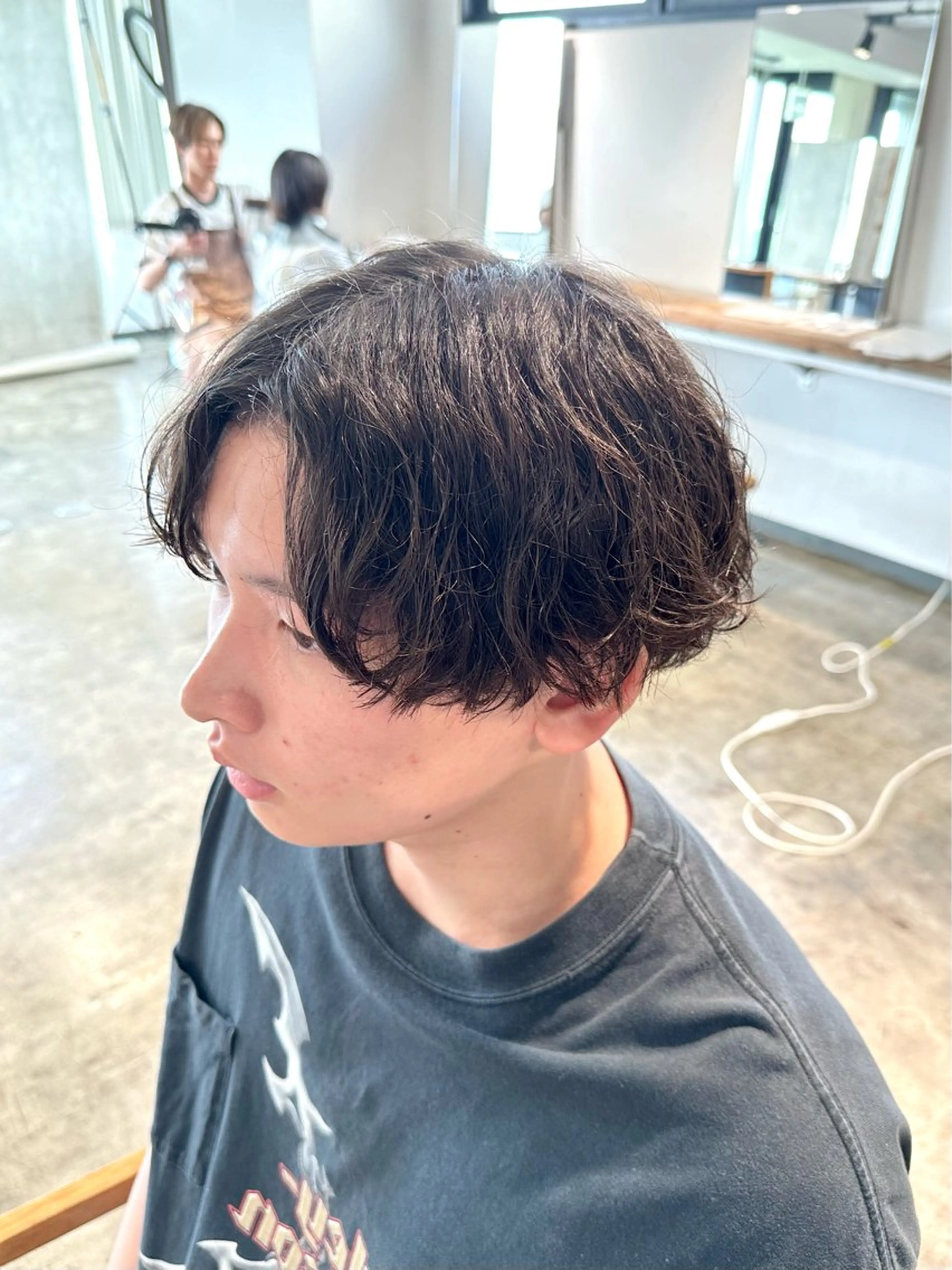 パーマ メンズ メンズパーマ カット パーマ トリートメント 骨格補正施術/メンズ 専門美容師/YUYAのヘアスタイル