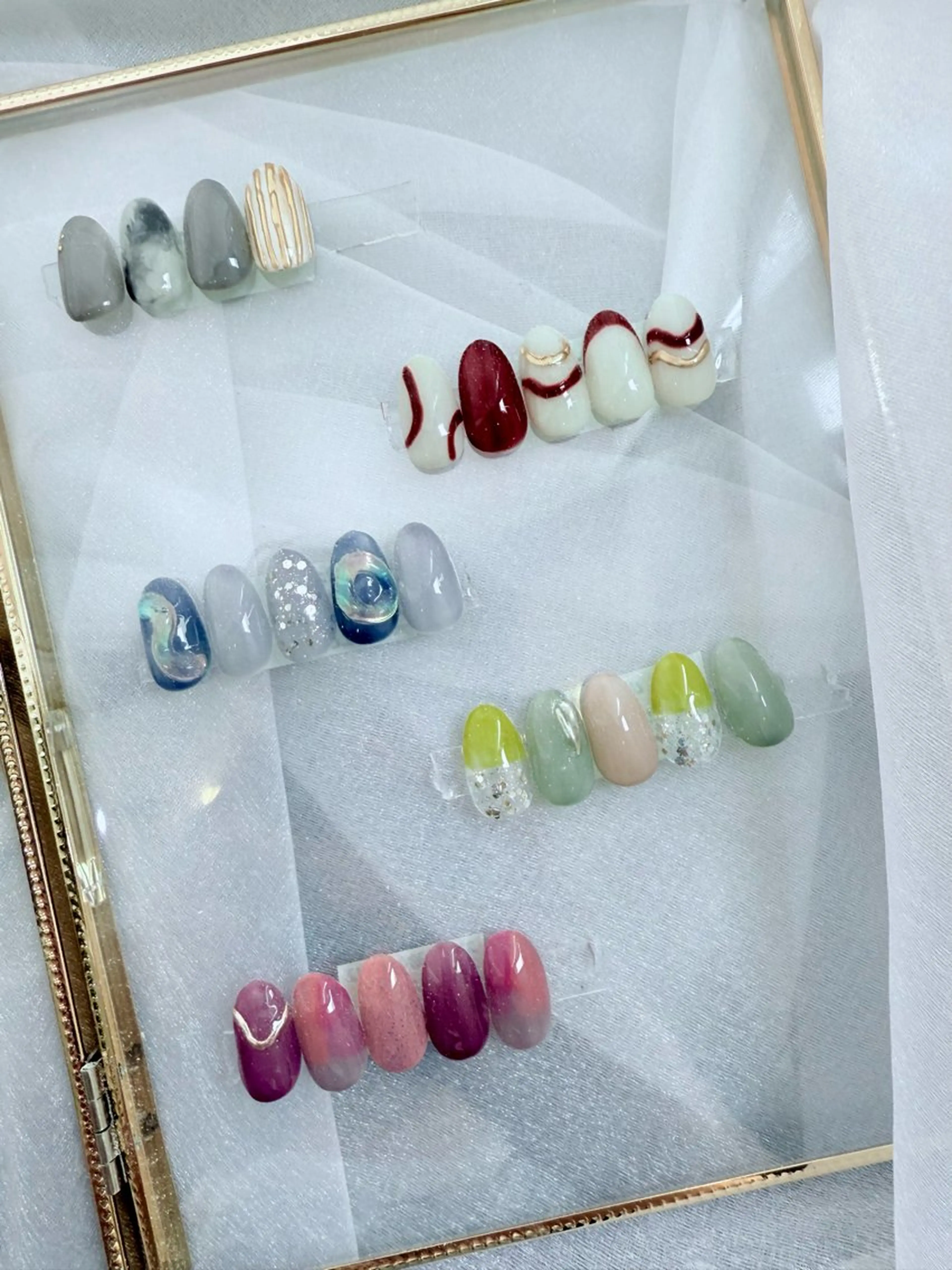 ネイル アートネイル ニュアンスネイル Mネイル 伏見店所属・Yuki Mネイル 伏見店のネイルデザイン