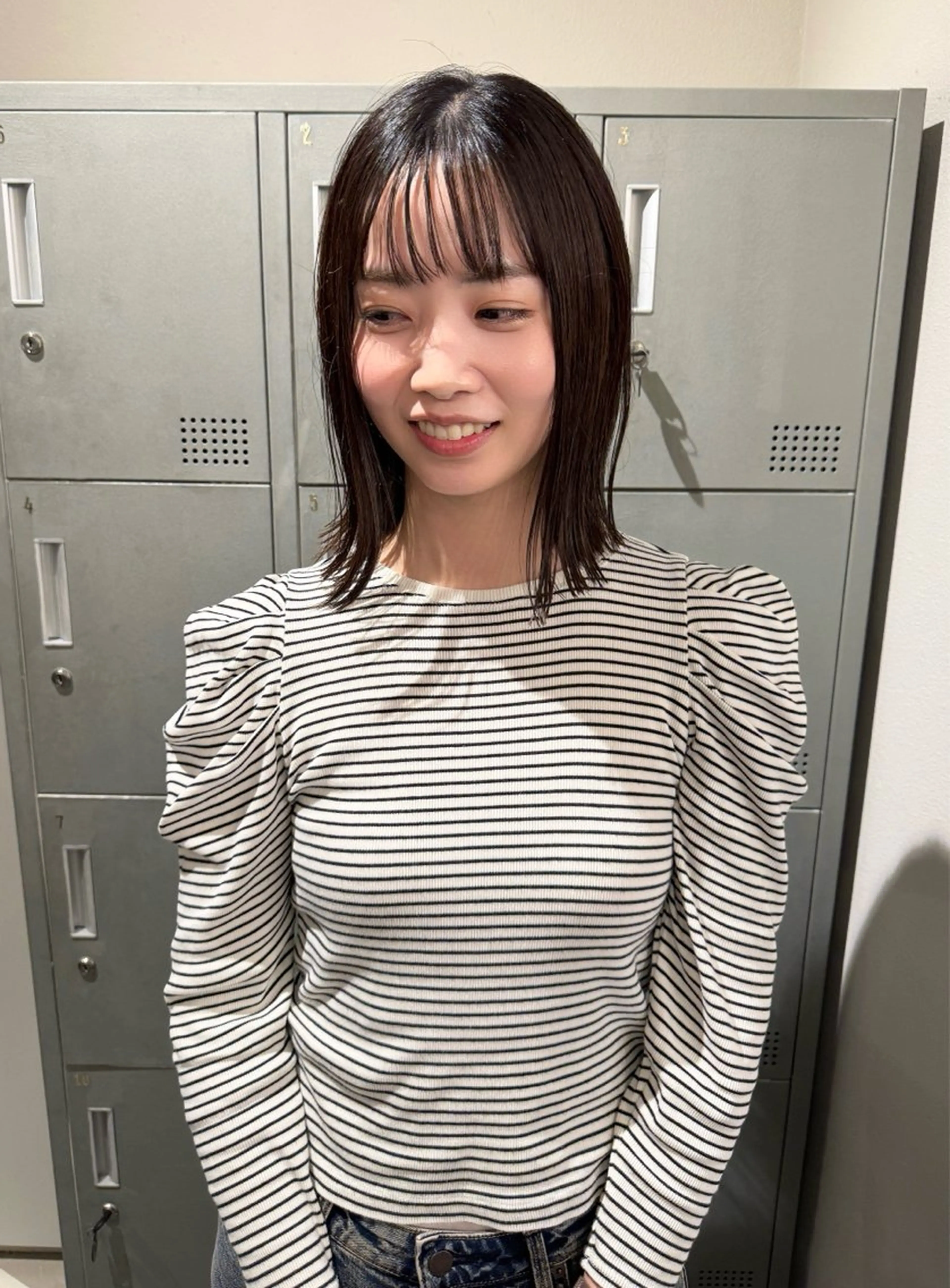 ミディアム 縮毛矯正 【天満1艶髪】潤艶/ 髪質改善🌹釣本竜哉のヘアスタイル