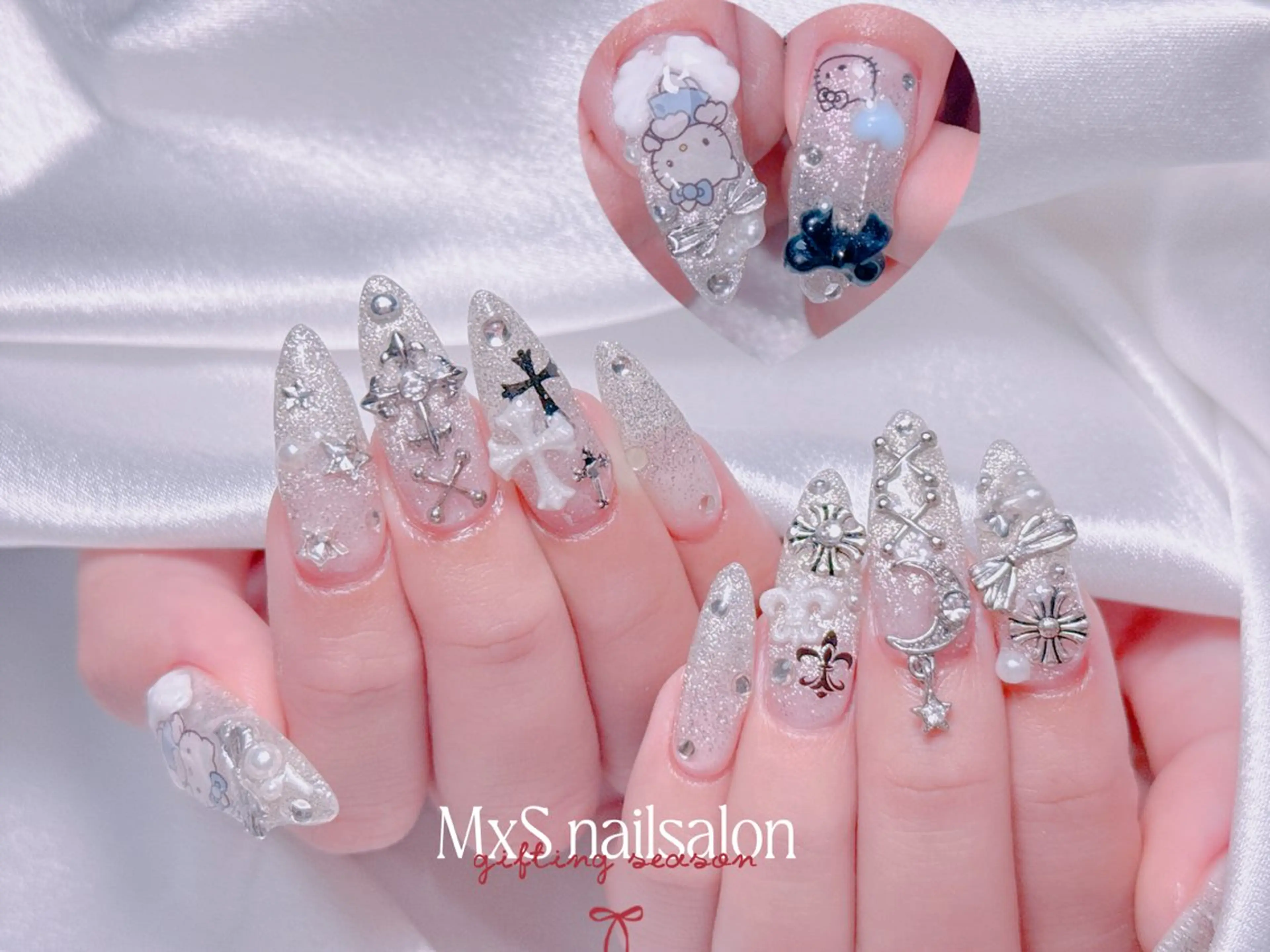 ネイル ハンドネイル 長さだし専門店 M2 rikaのネイルデザイン