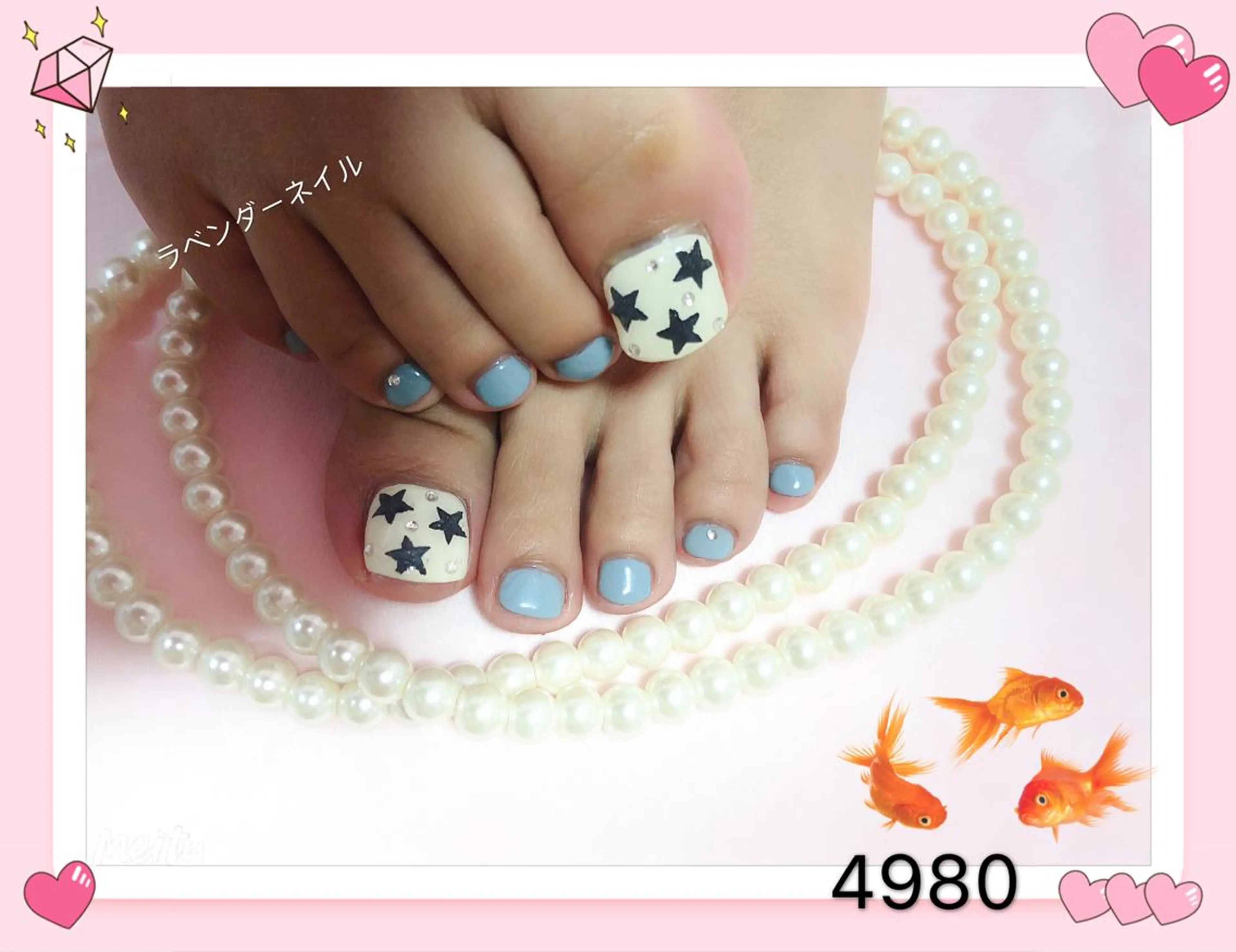 ネイル ラベンダー💖日暮里 ルル💖ネイルのネイルデザイン