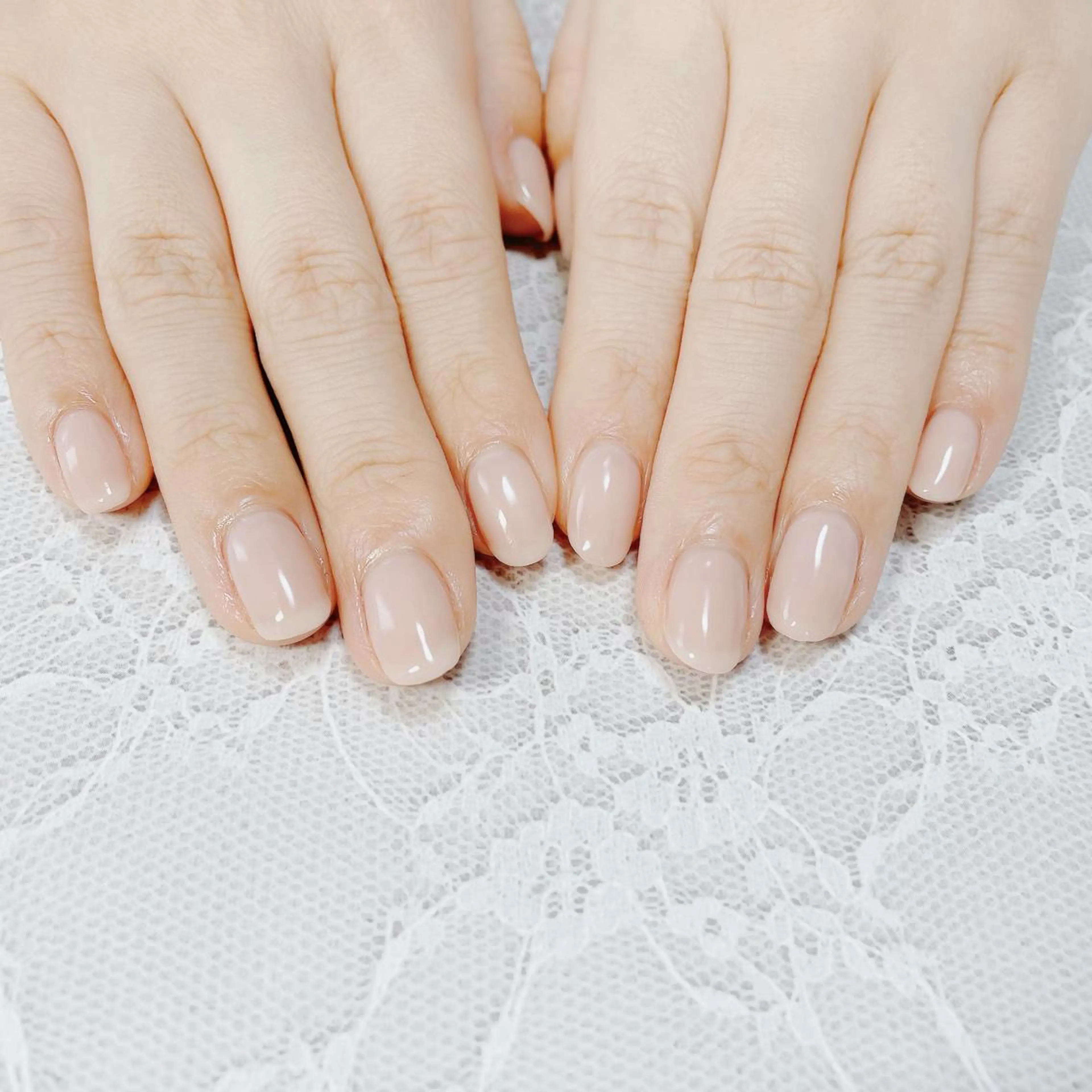 ネイル ワンカラーネイル かんの りなのネイルデザイン