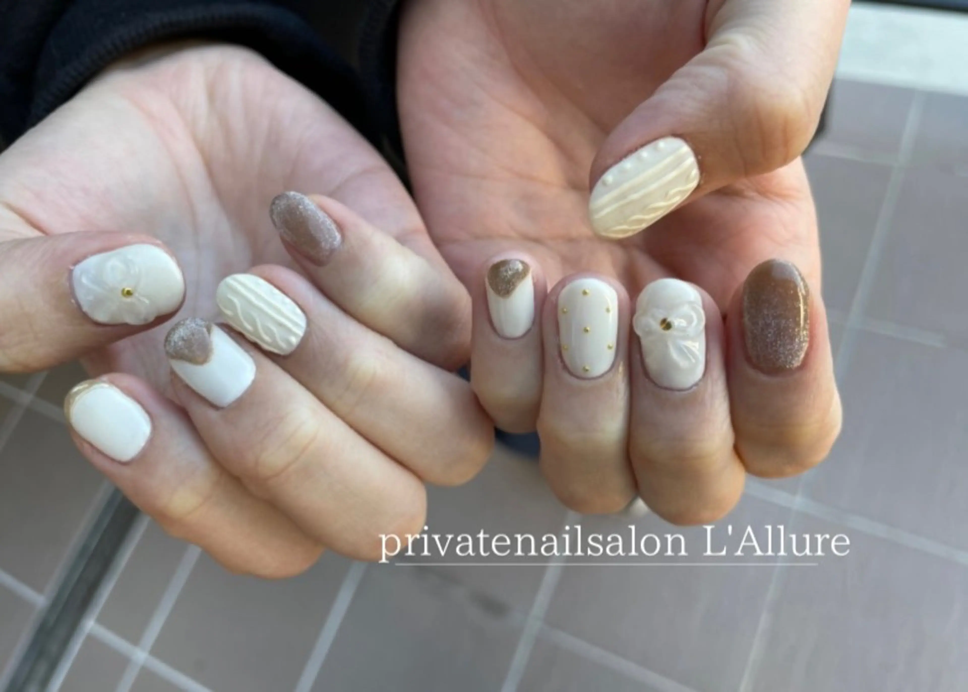 ネイル フットネイル nailsalon -L'Allure-のネイルデザイン