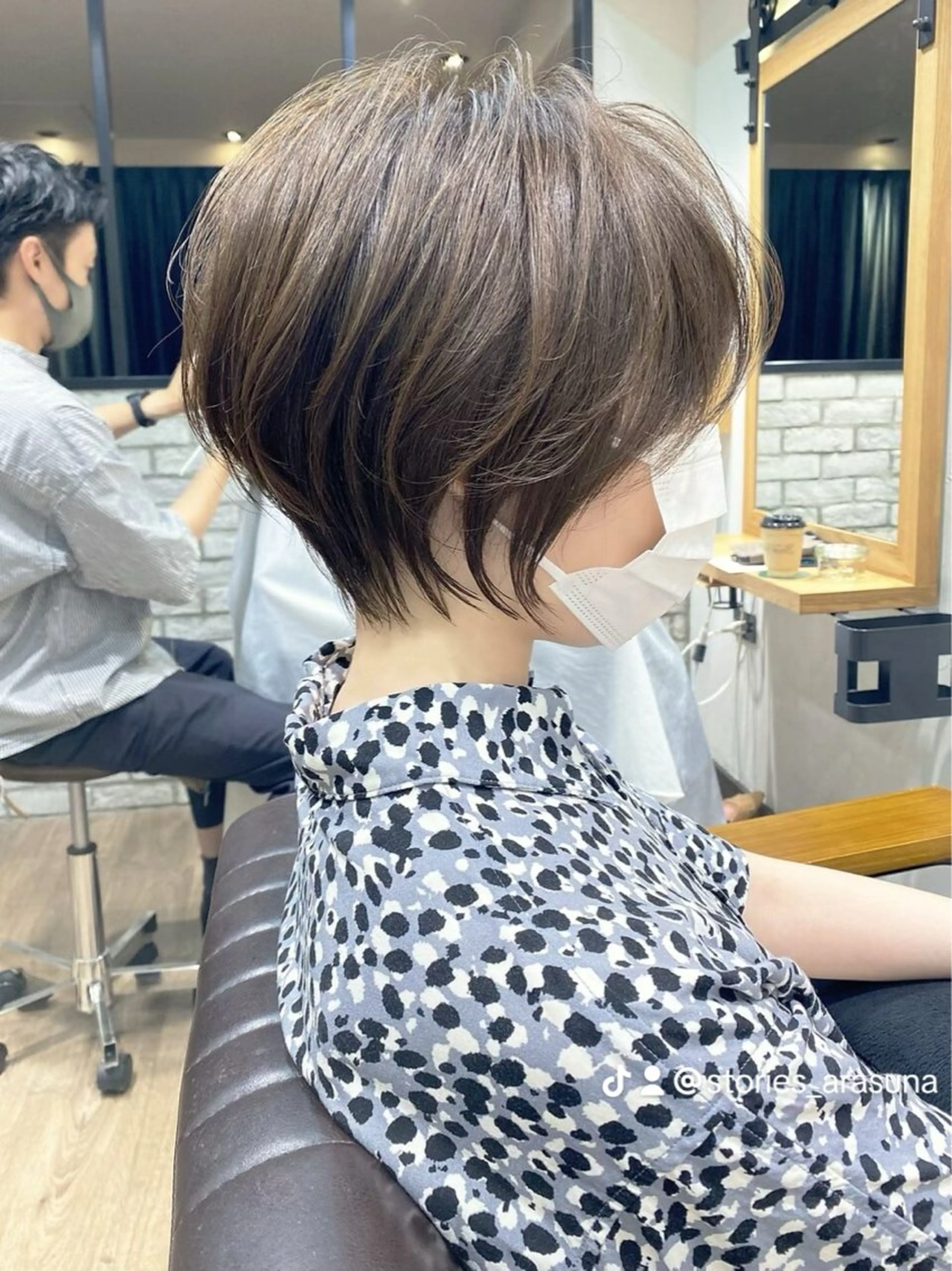 ショート 無料カットモデル/ 似合わせカット/荒砂のヘアスタイル