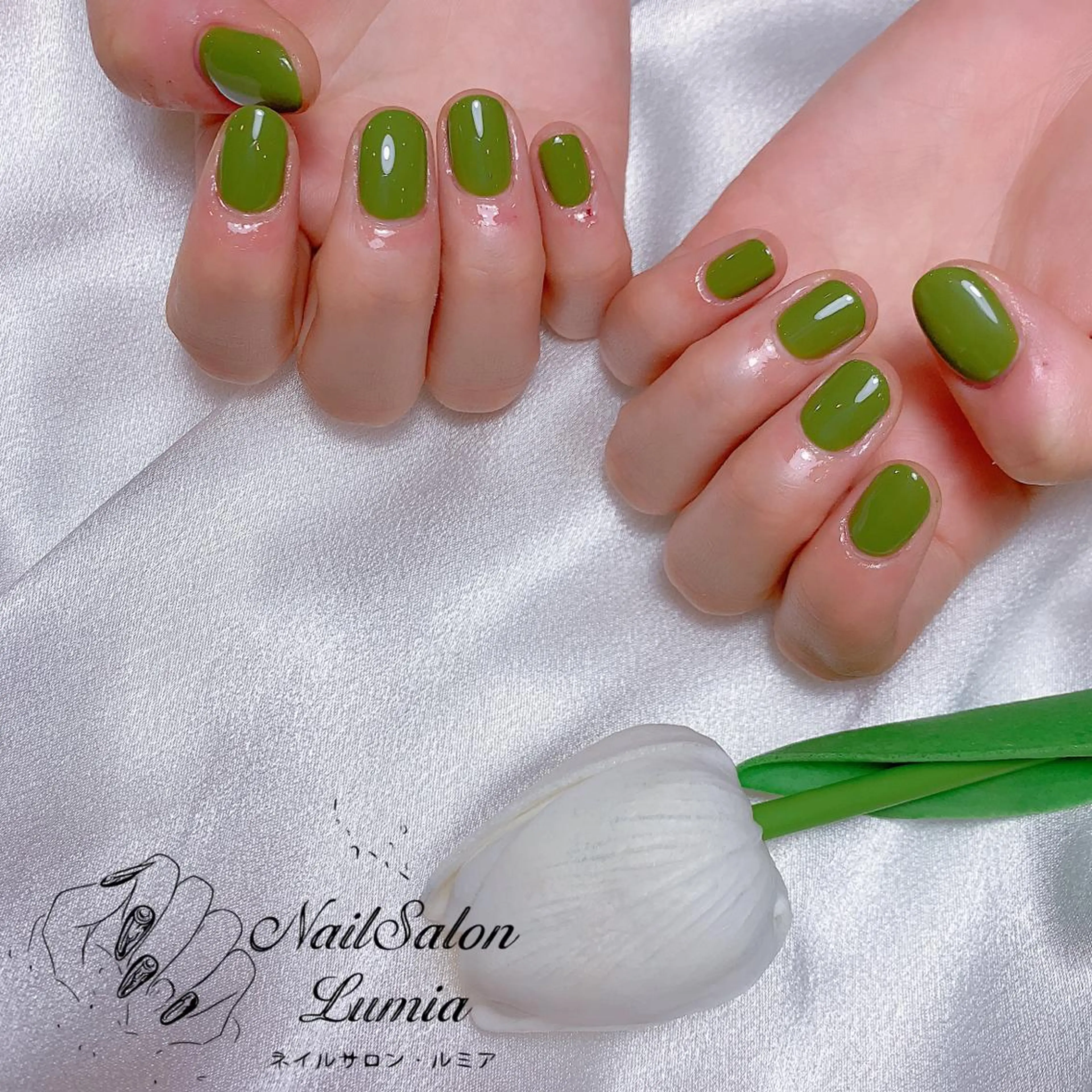 ネイル ハンドネイル ネイルサロン ルミア Lumia 店長のネイルデザイン