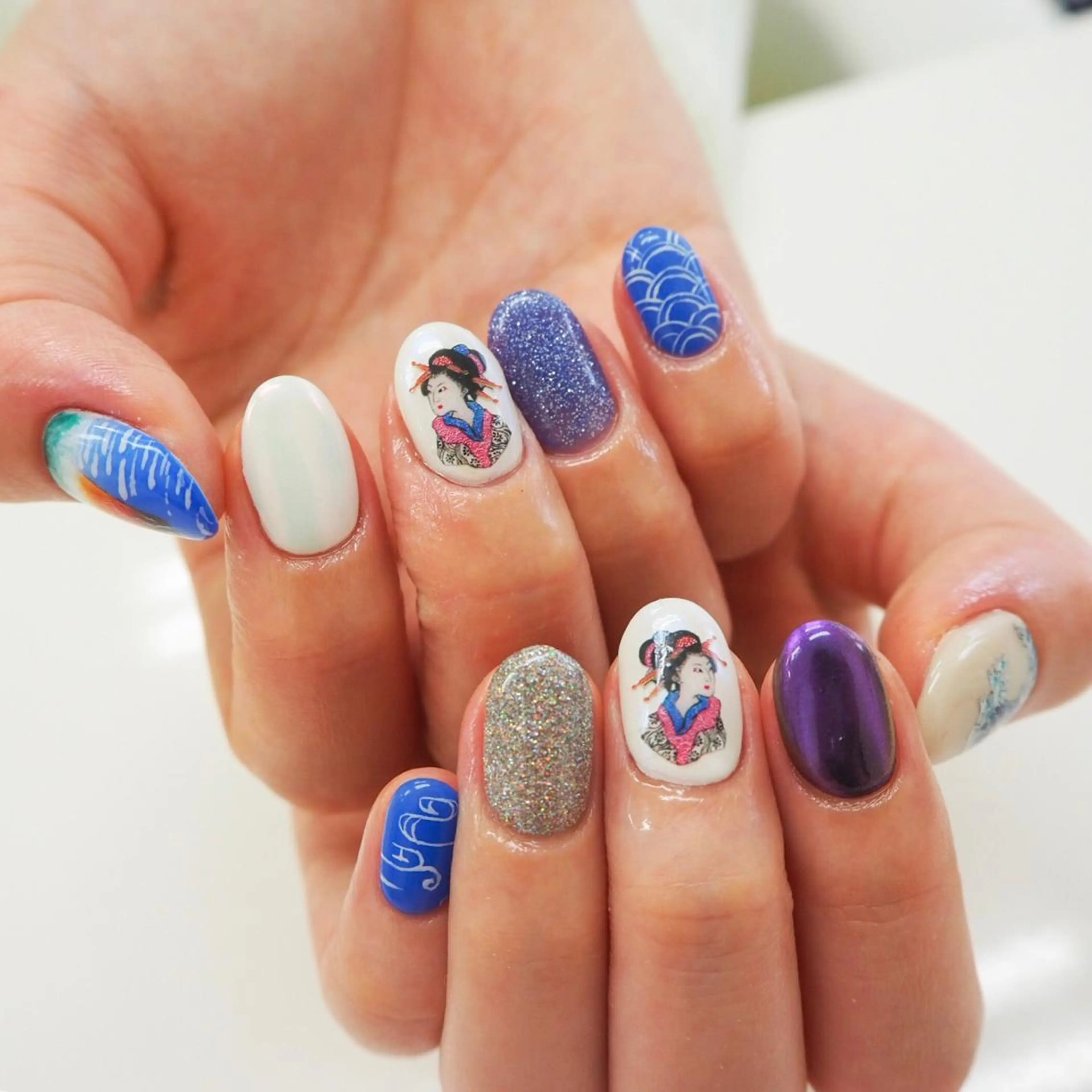 ネイル アートネイル Hisaka Mikiのネイルデザイン