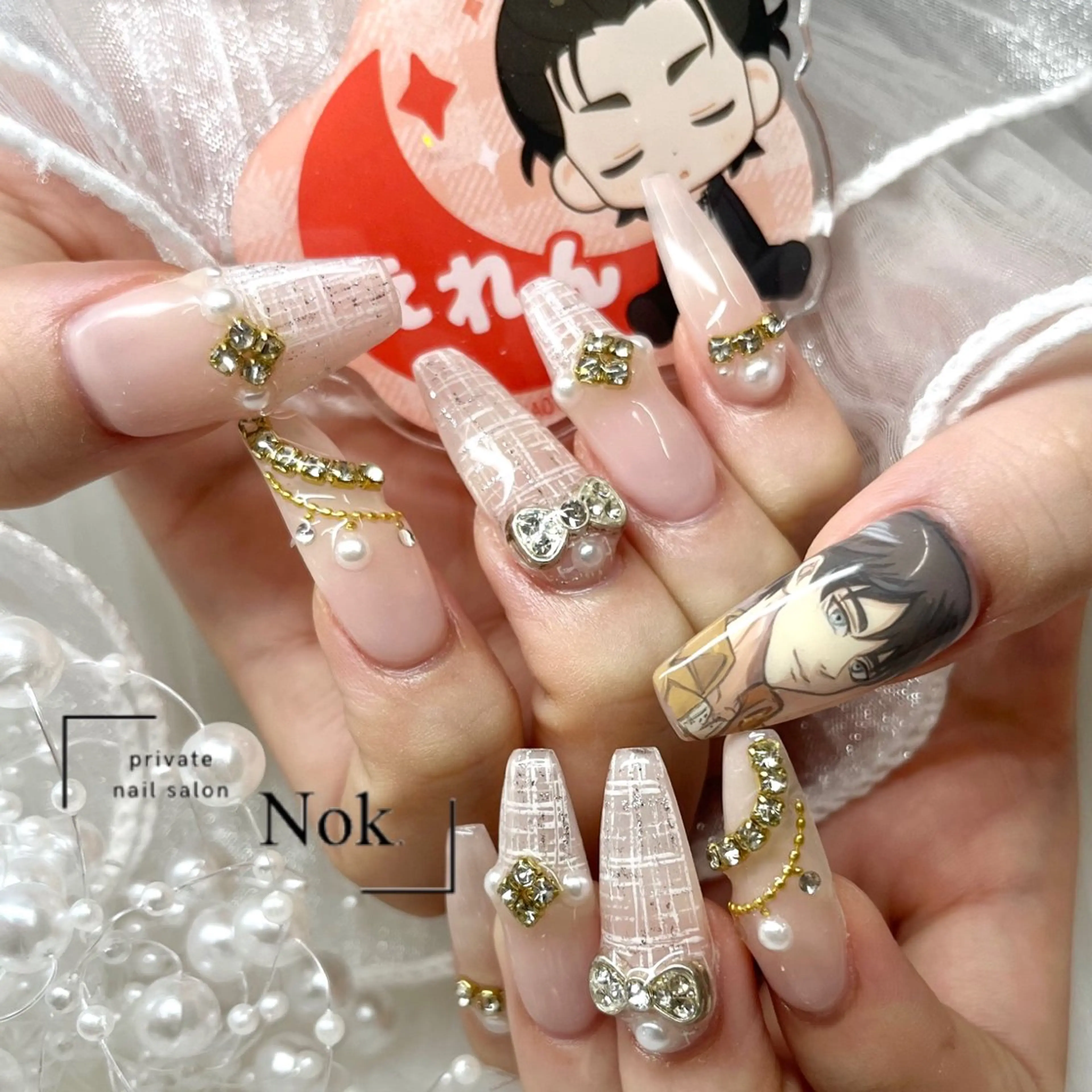 ネイル ハンドネイル 池袋痛ネイル Nok. 渡辺のネイルデザイン