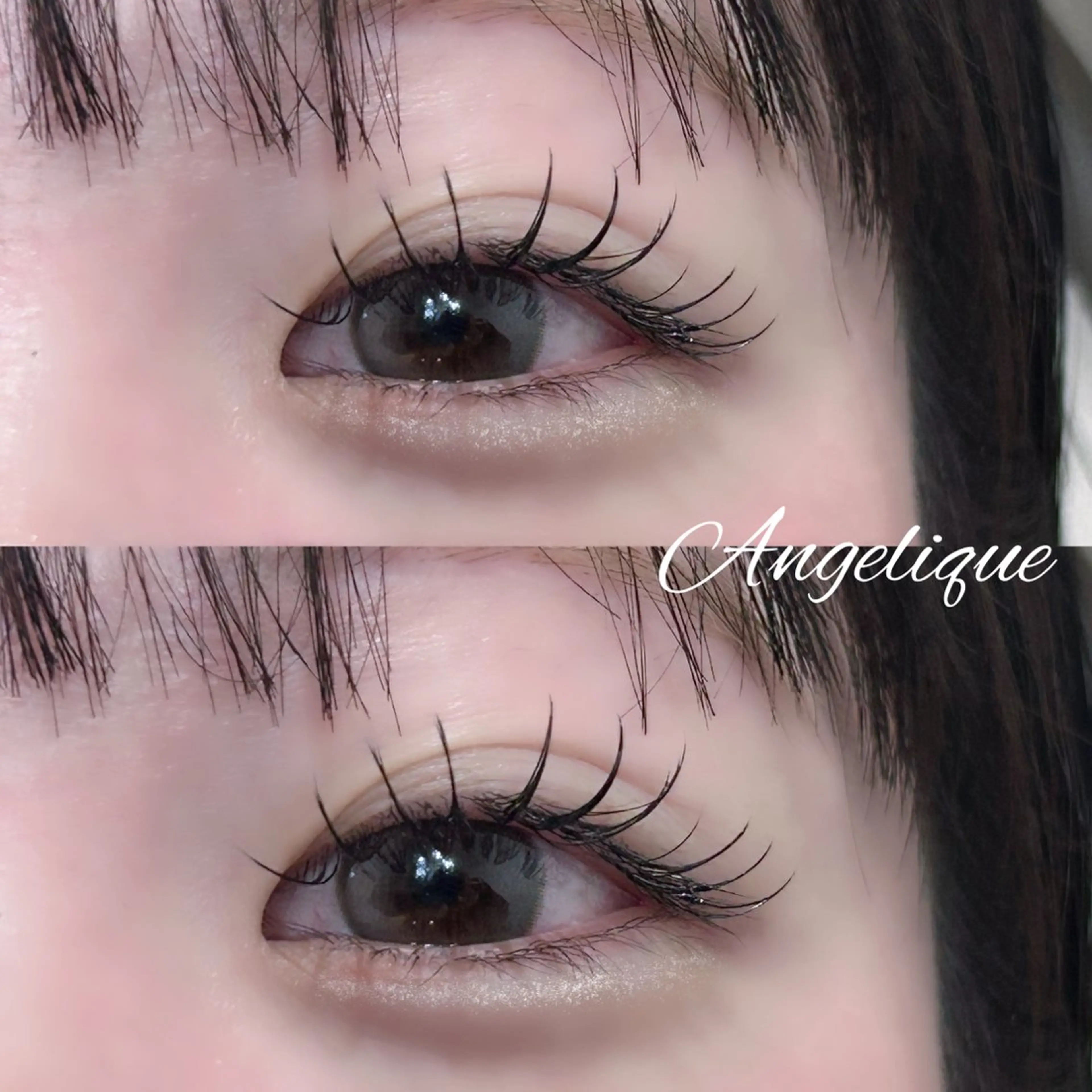 マツエク・マツパ 束感まつ毛 フラットラッシュ マツエク 小倉 彩愛のマツエク・マツパデザイン