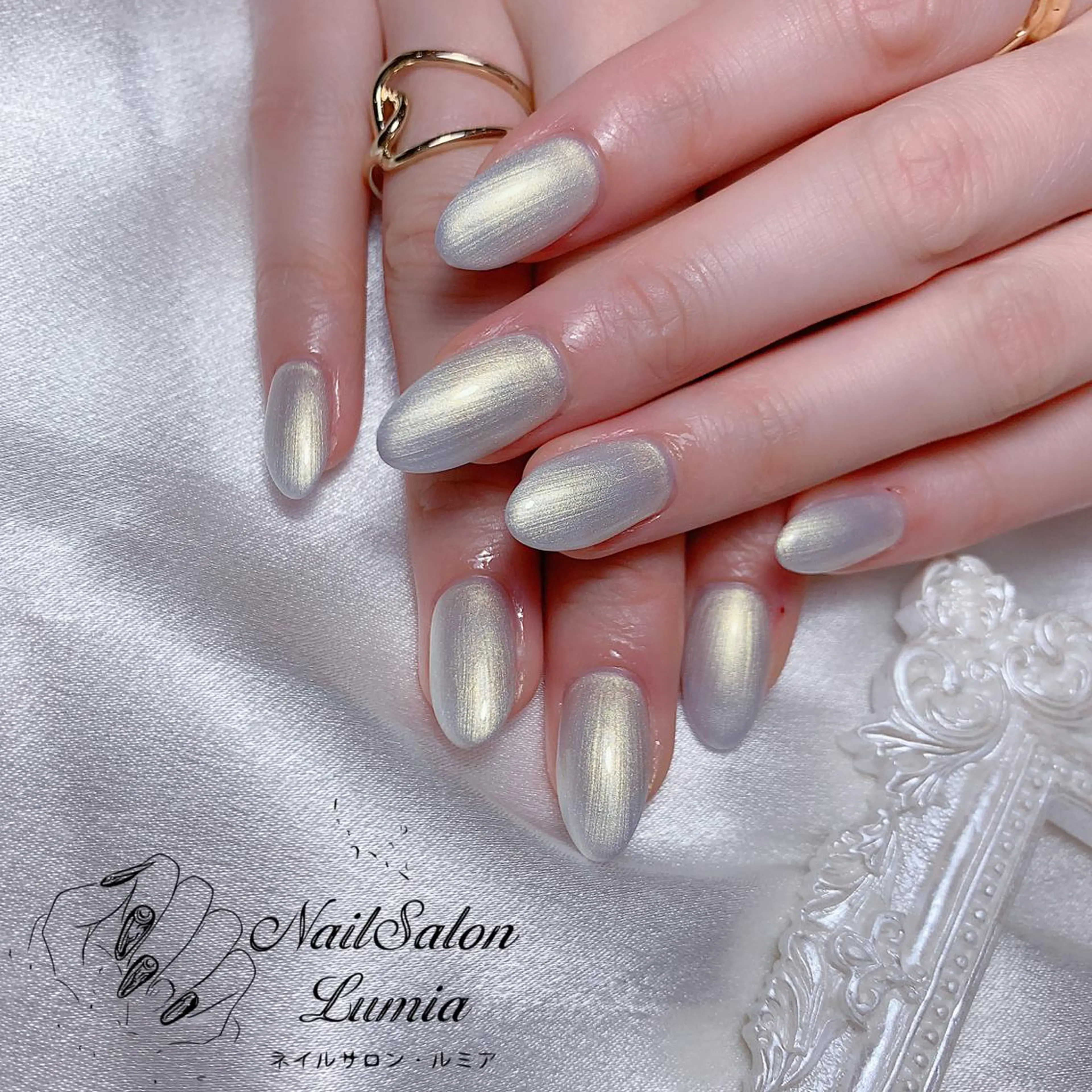 ネイル ハンドネイル ネイルサロン ルミア Lumia 店長のネイルデザイン