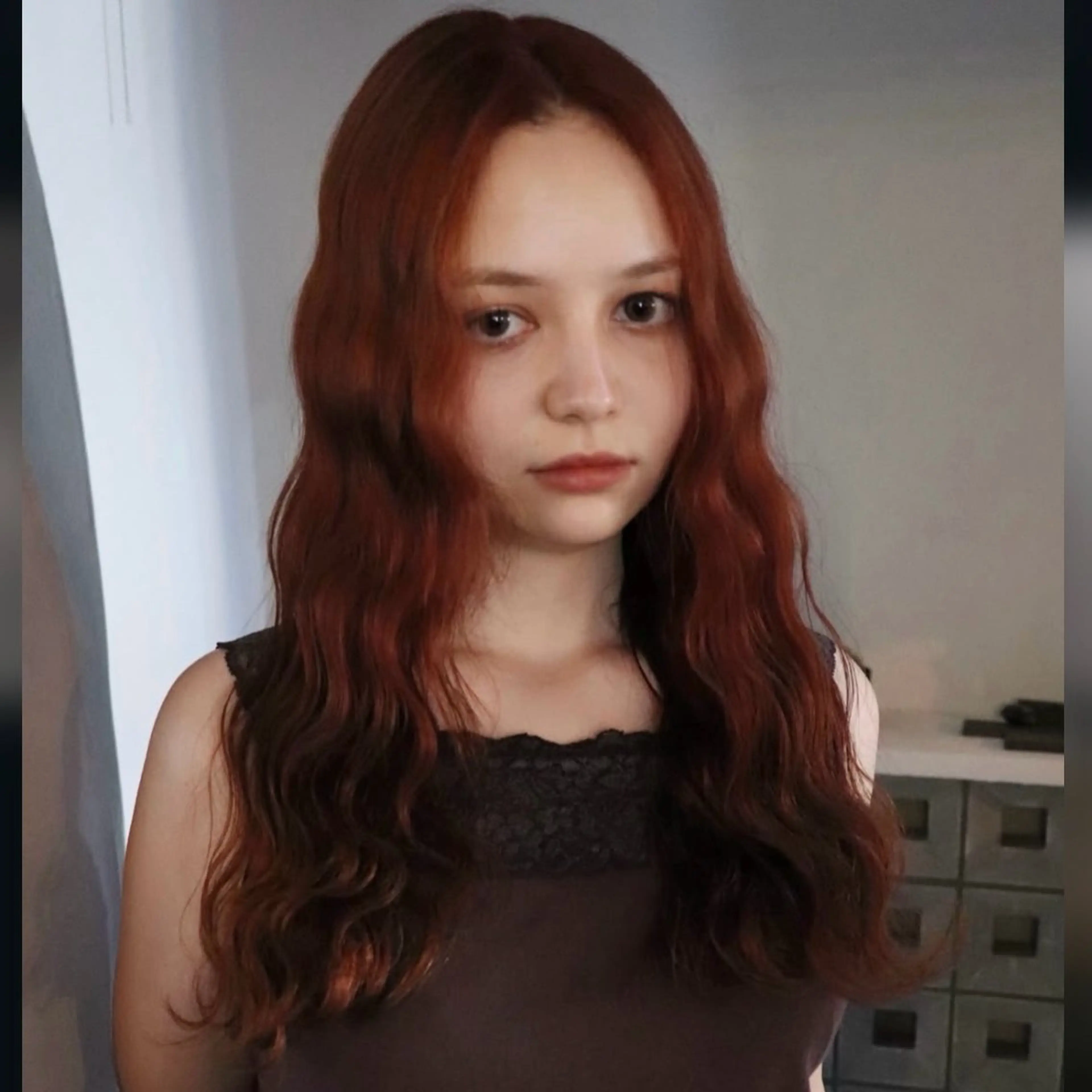 ロング カラー ヘアカラー デザインカラー AYA/DEANのヘアスタイル