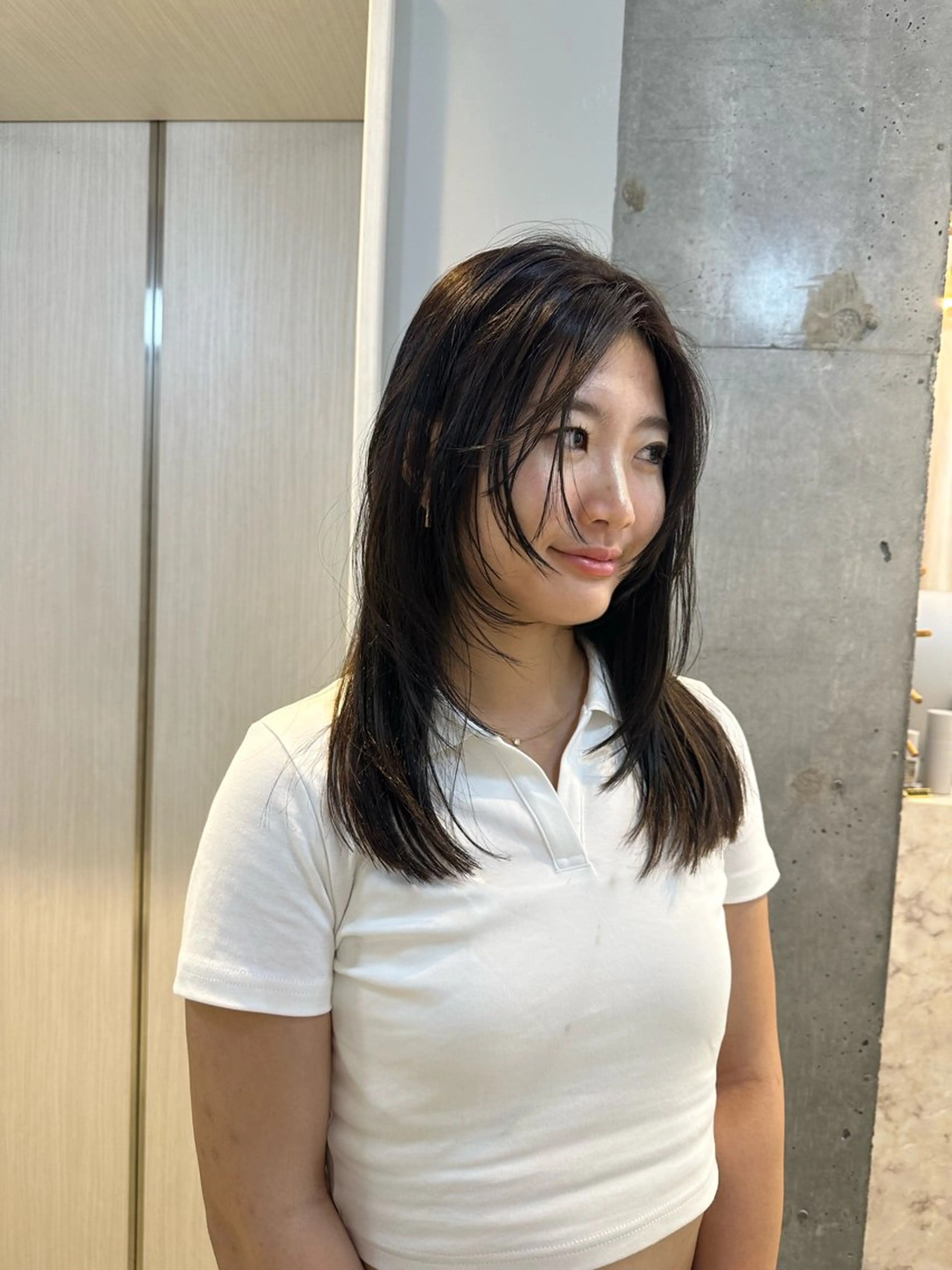 ロング レイヤーカット OLSEN D.B.A BALLOON HAIR所属・さとう あやかのヘアスタイル