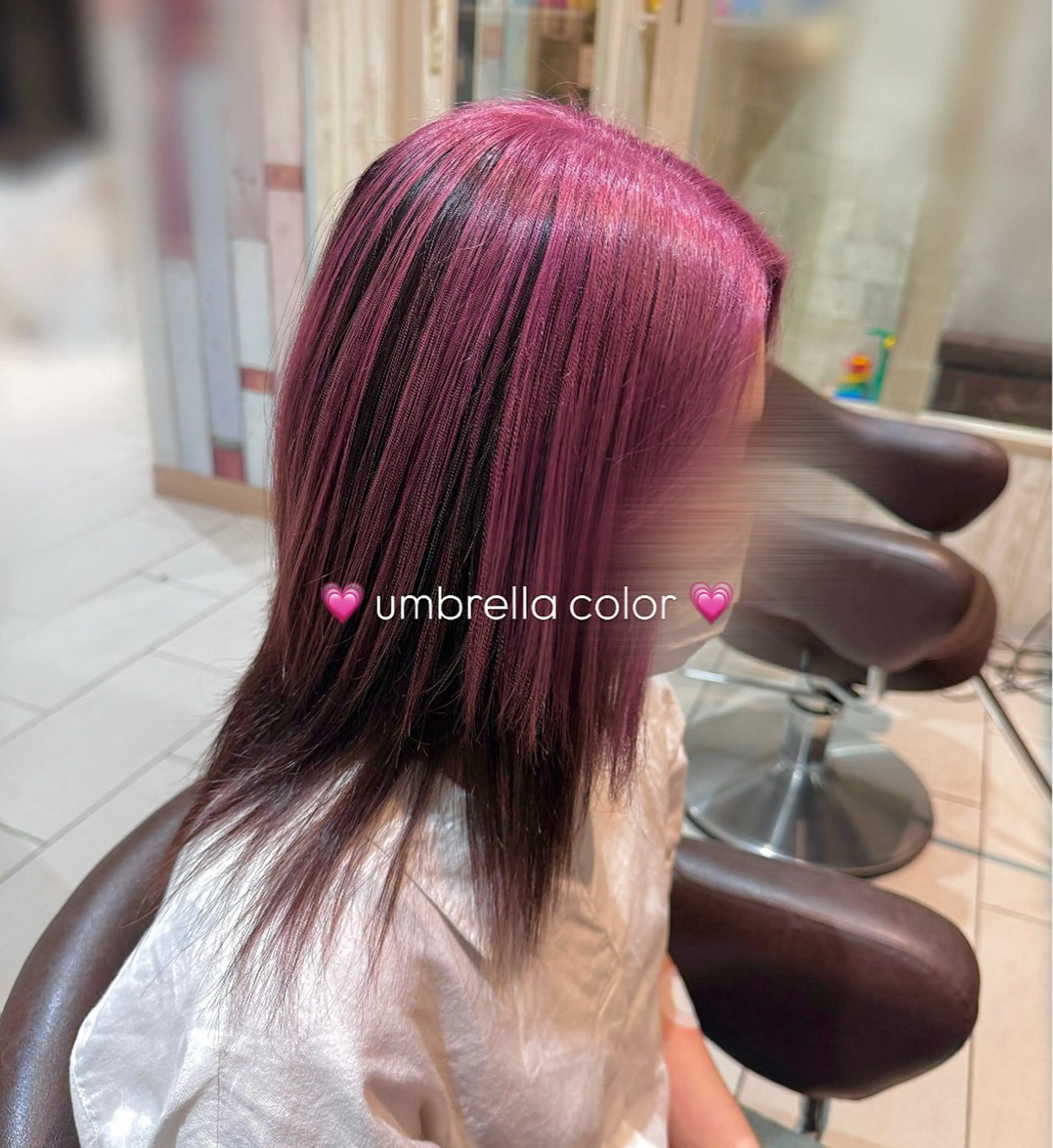 ブリーチ＋カラー＋トリートメントの写真