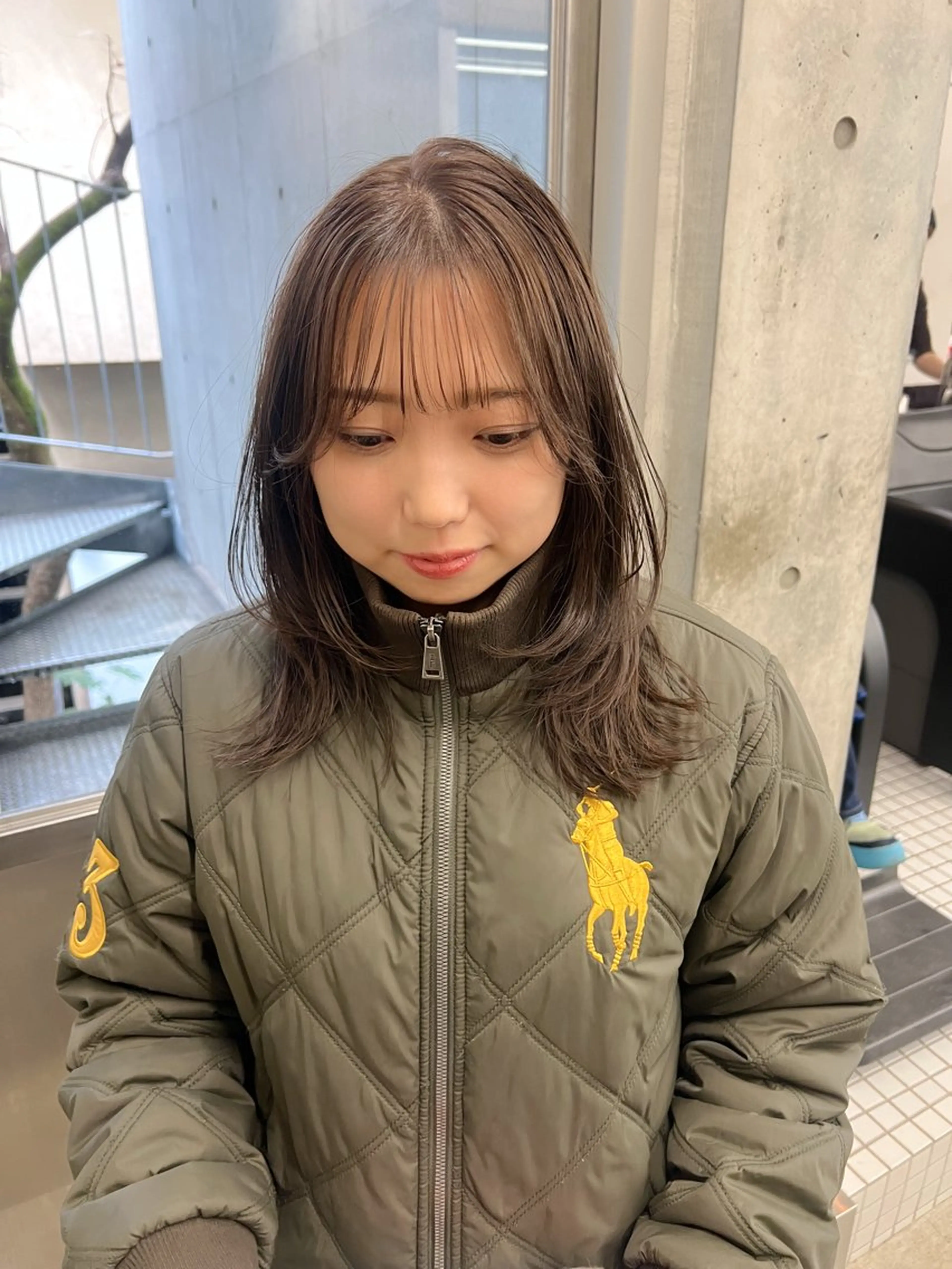 ミディアム カラー カット トリートメント レイヤー/パーマ 🐕‍🦺Nagiのヘアスタイル