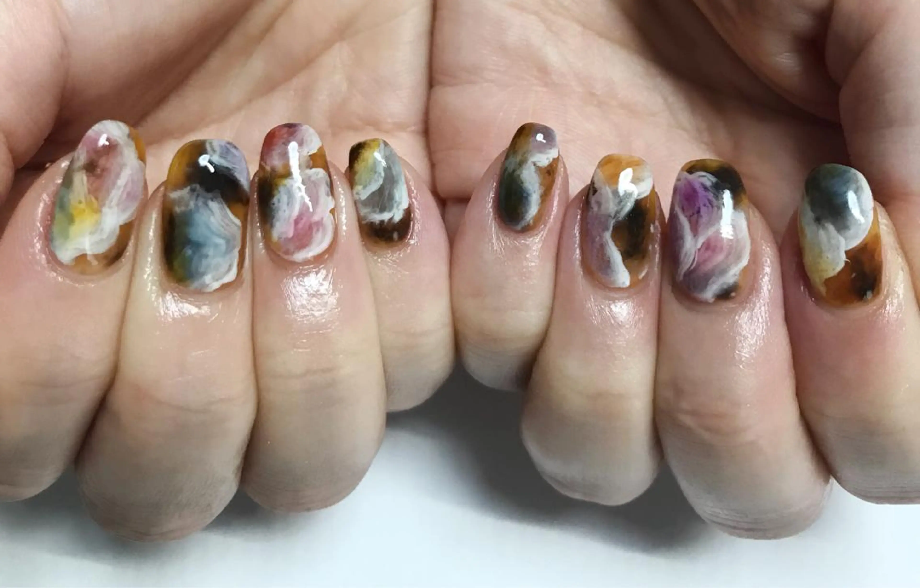 ネイル アートネイル ハンドネイル nail salon en familleのネイルデザイン