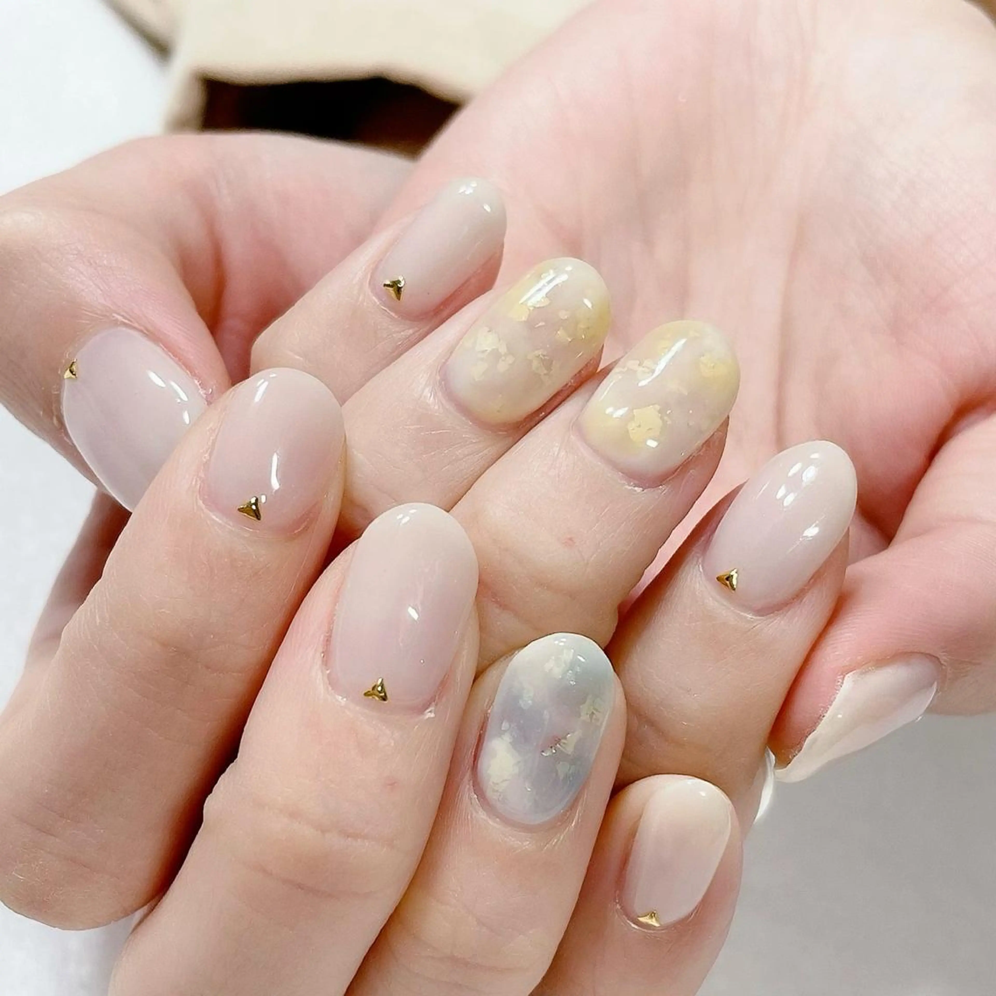 ネイル ジェルネイル 東 千夏のネイルデザイン