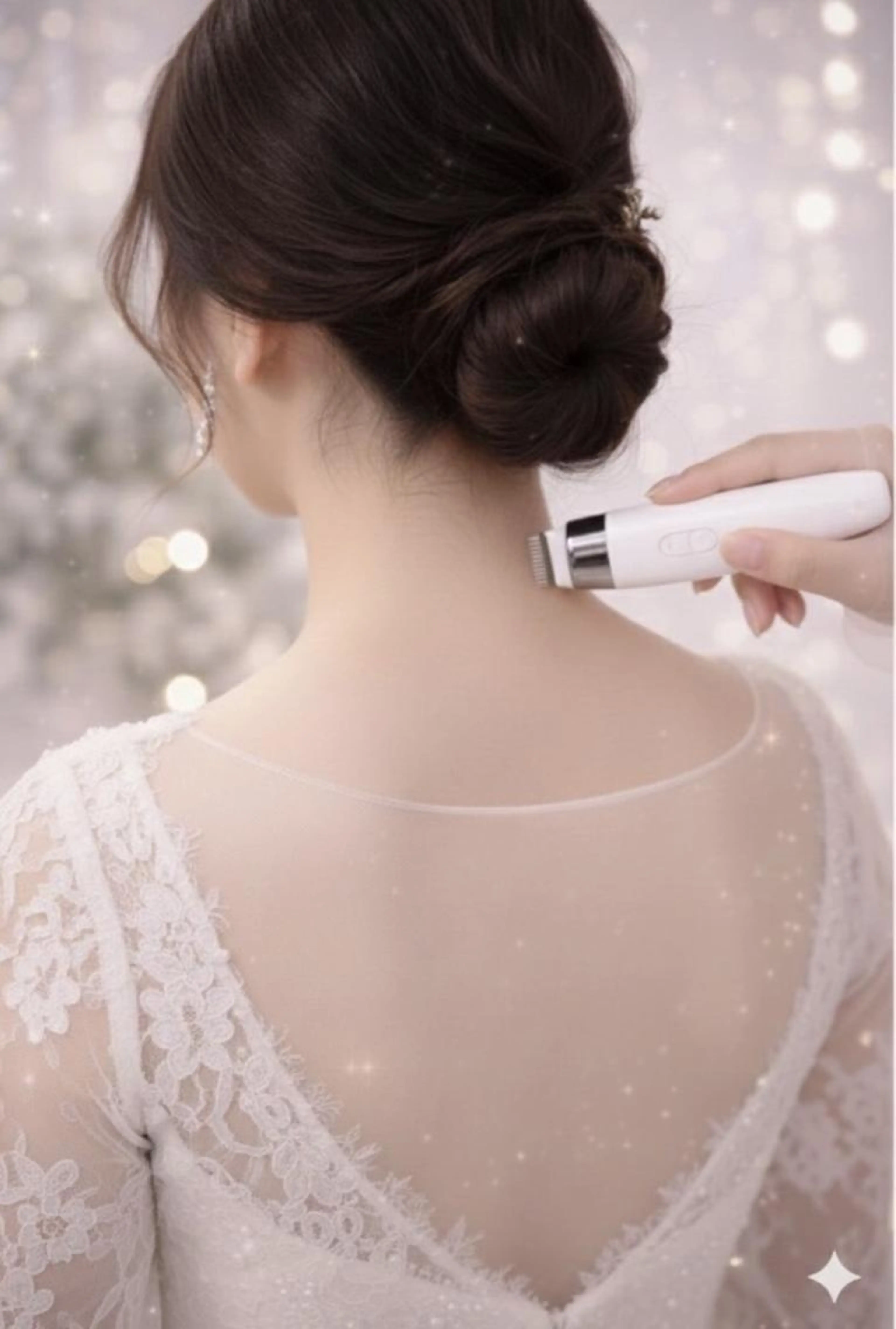 【シェービング】うなじ（正面・襟足・サイド全面）保湿ケア込｜毎回￥4,980💝✨✨の写真