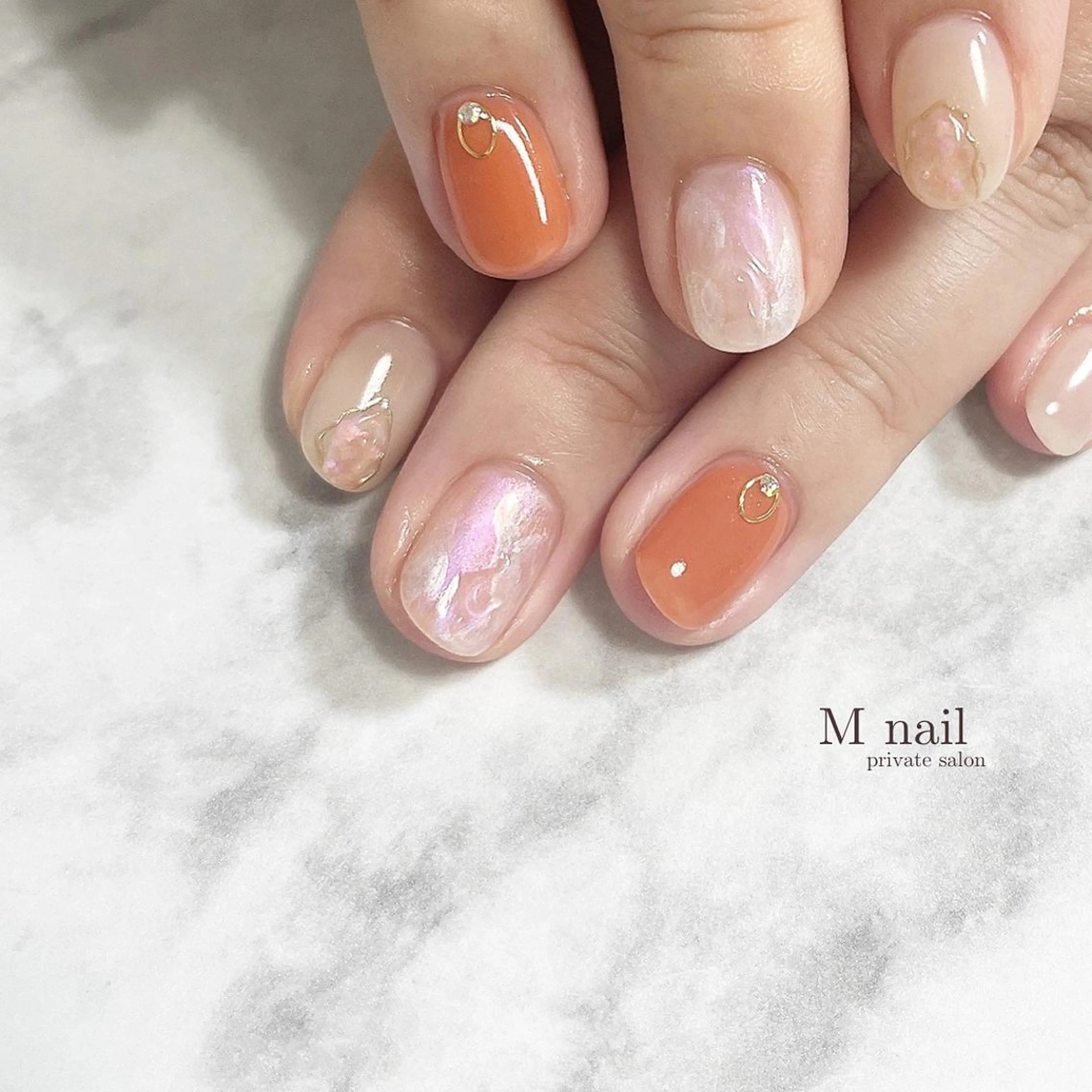 ネイル ハンドネイル M　nail所属・M nailのネイルデザイン