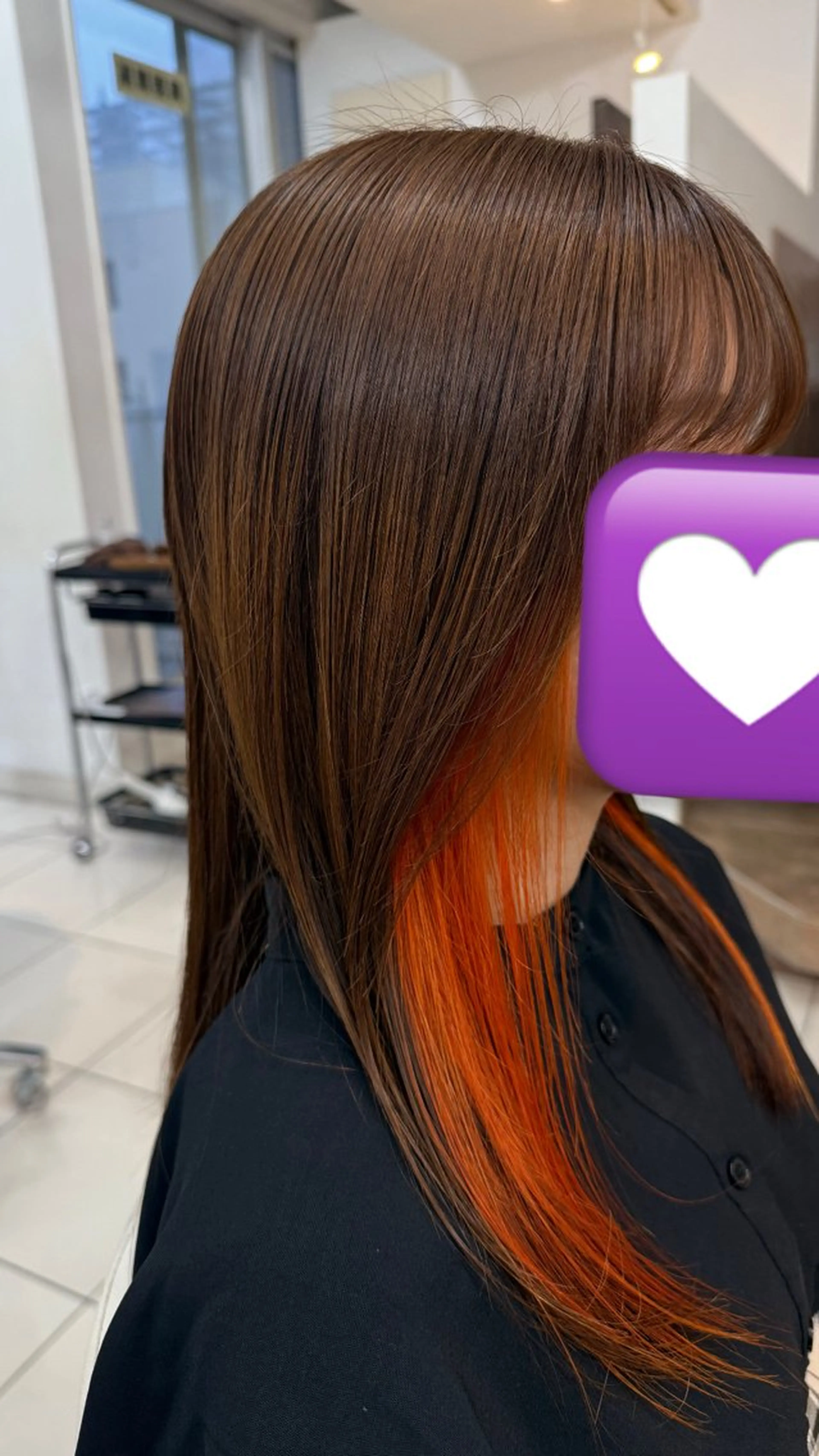 セミロング カラー ゆうな/メンズモデル 🎀マツエク･マツパのマツエク・マツパデザイン