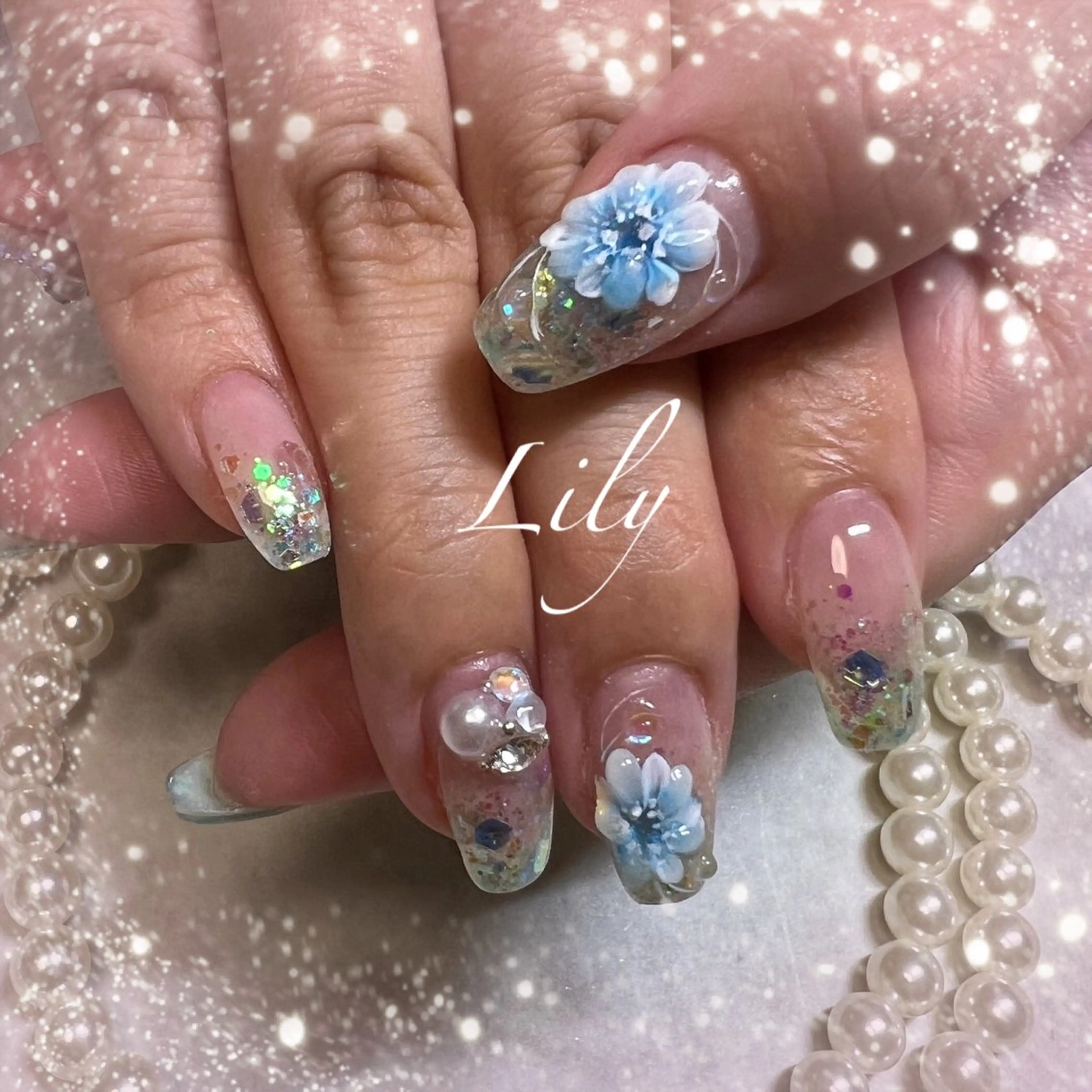 ネイル ハンドネイル Nailsalon Lilyのネイルデザイン