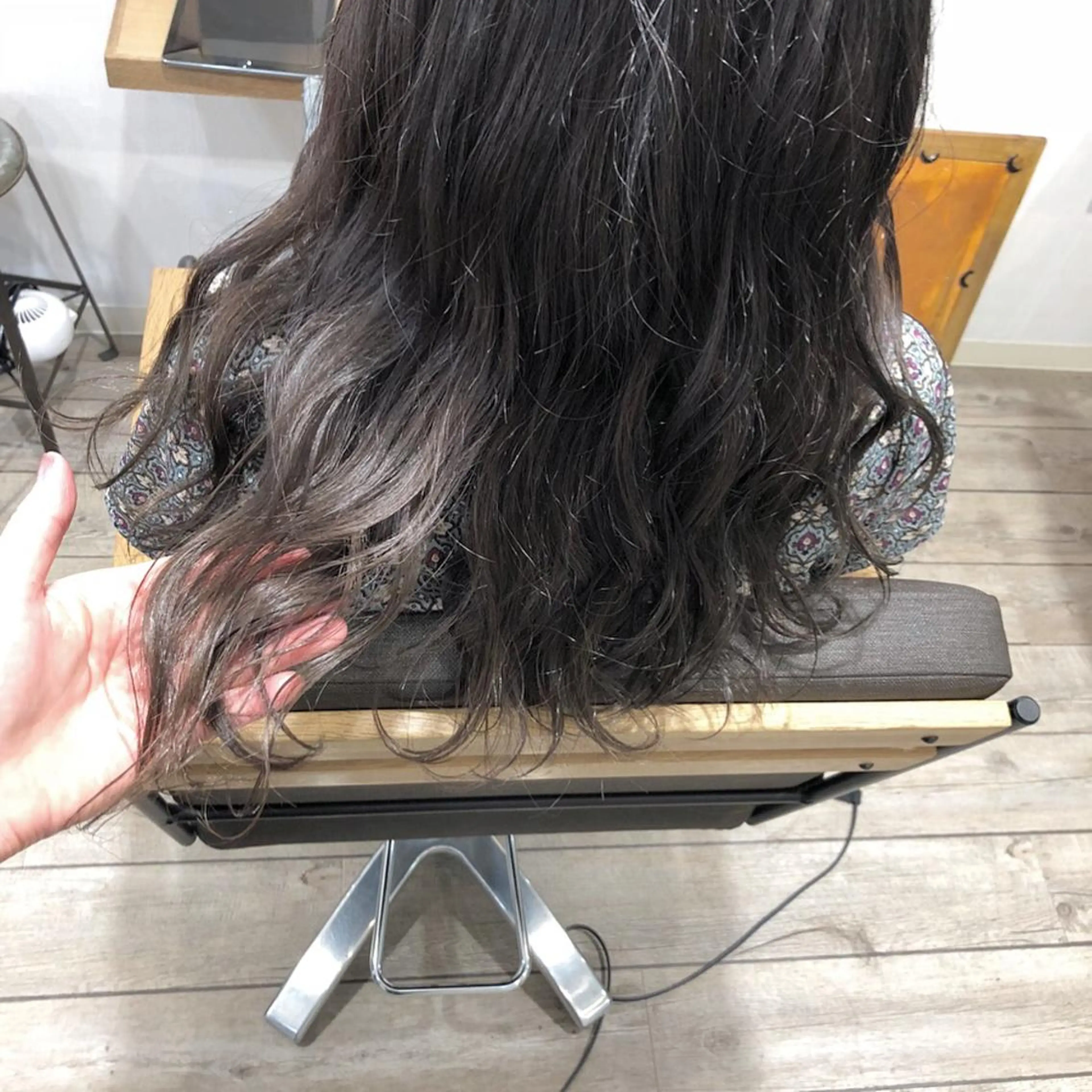 ロング カラー ヘアアレンジ 顔周りcut・ご相談 =新宿しずく🇰🇷のヘアスタイル