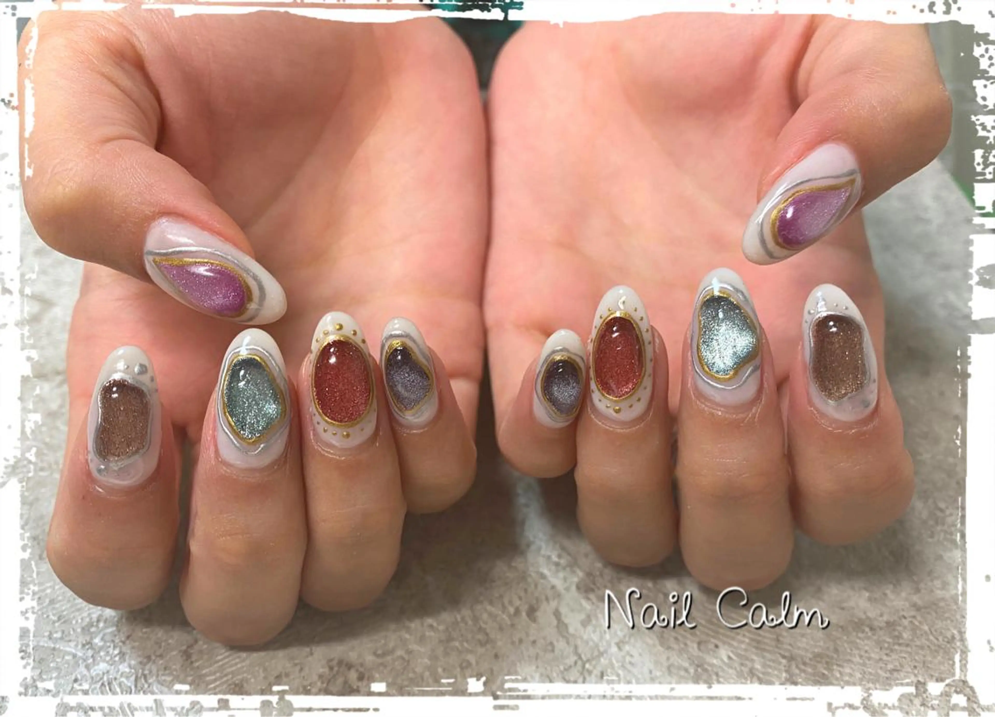 ネイル ハンドネイル Nail Calm所属・プライベートサロン Calmのネイルデザイン
