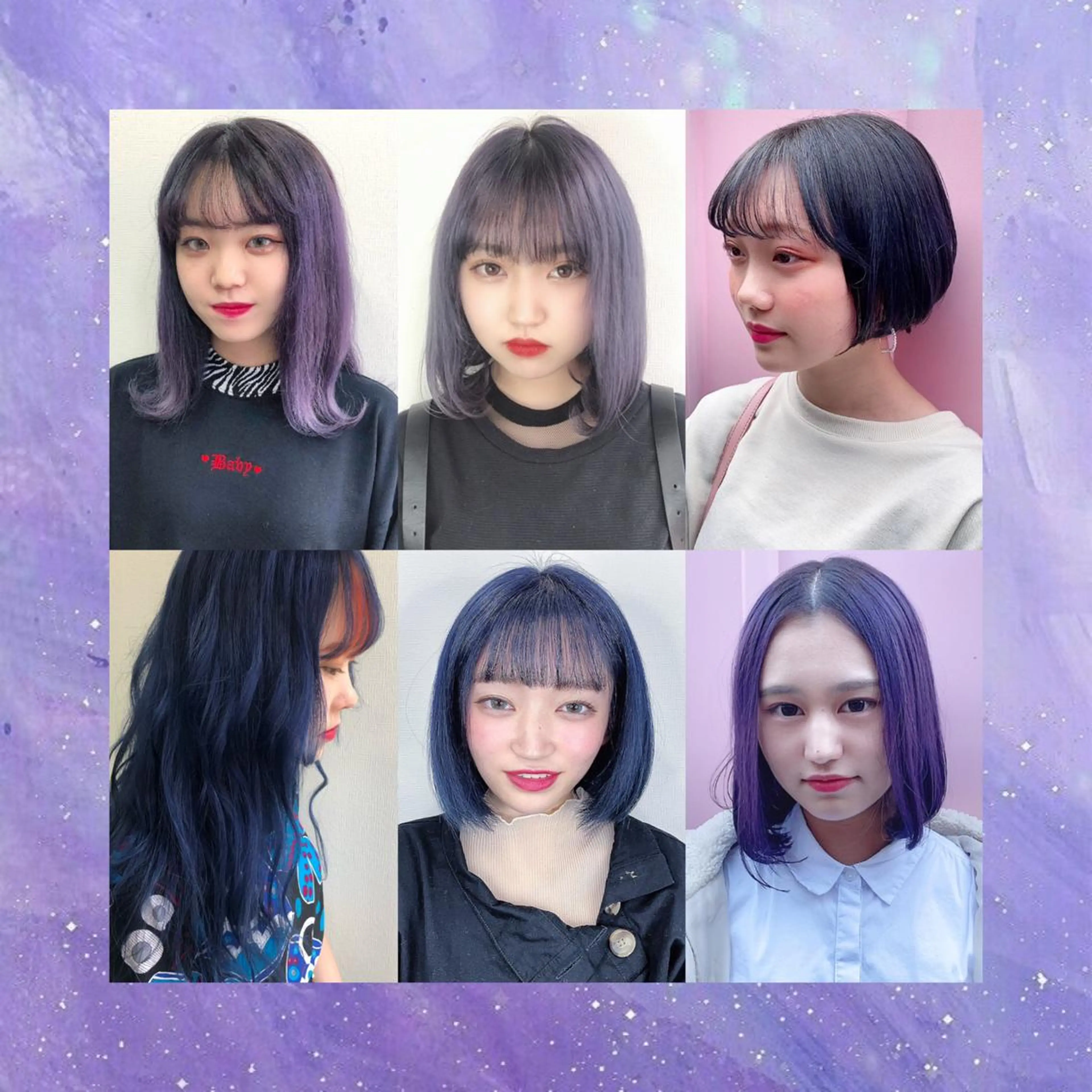 ミディアム カラー ヘアアレンジ 韓国レイヤーカット/ 儚げカラーチナツのヘアスタイル