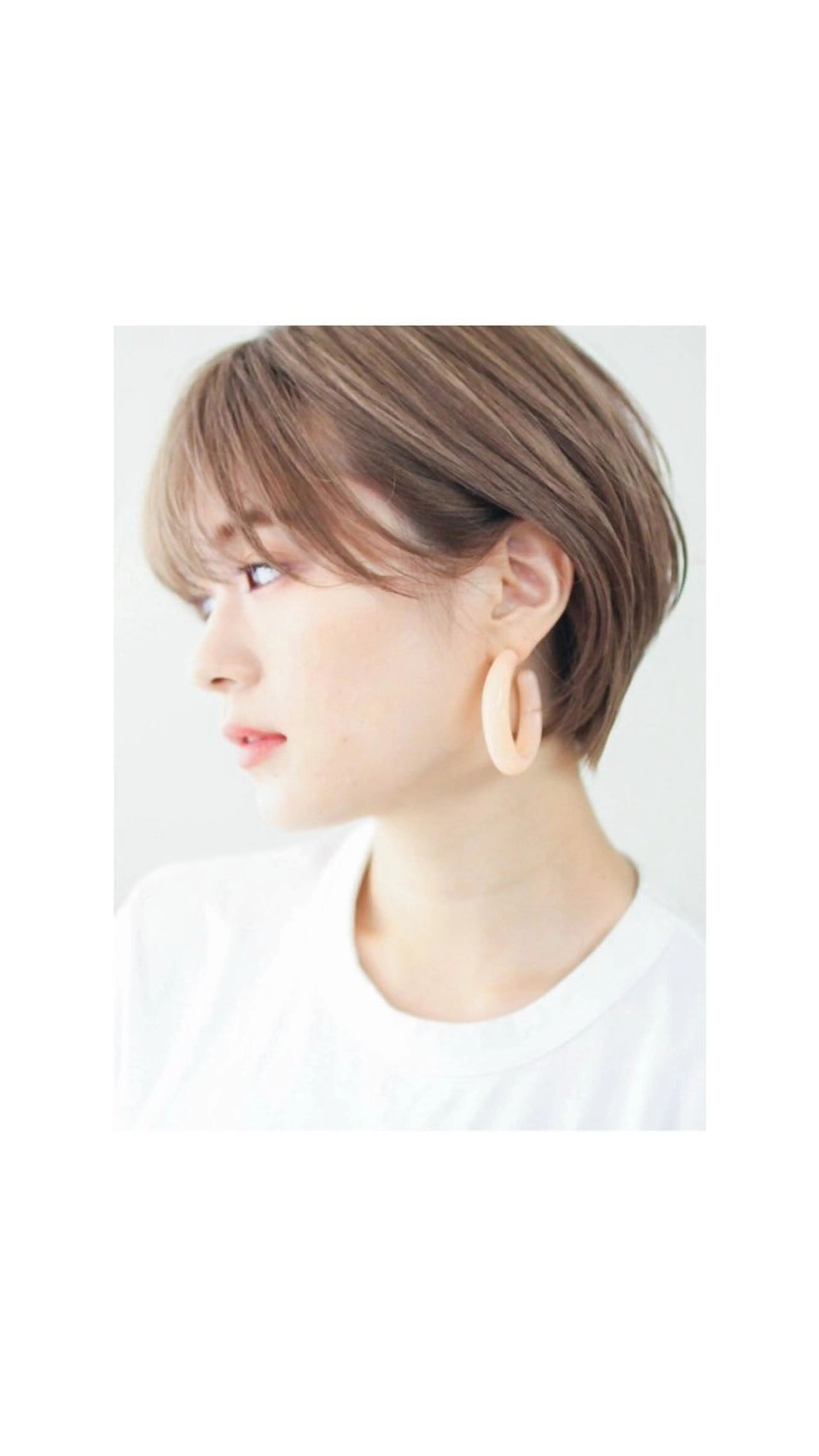 ショート 酒井 緋菜のヘアスタイル