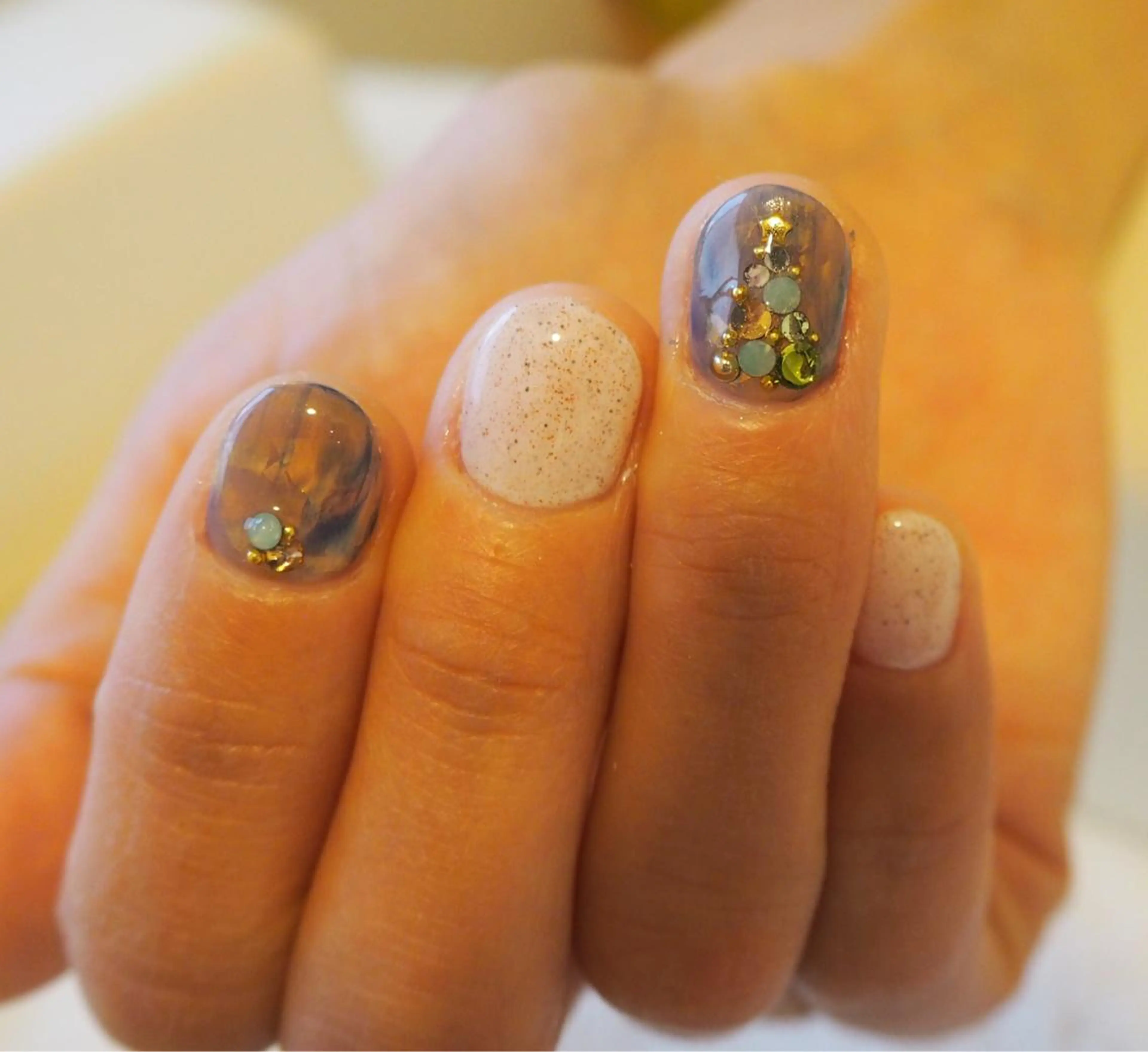 ネイル ニュアンスネイル おうちのネイルサロン　konpeiTou〜こんぺいとう〜所属・おうちのネイルサロン KonpeiTouのネイルデザイン