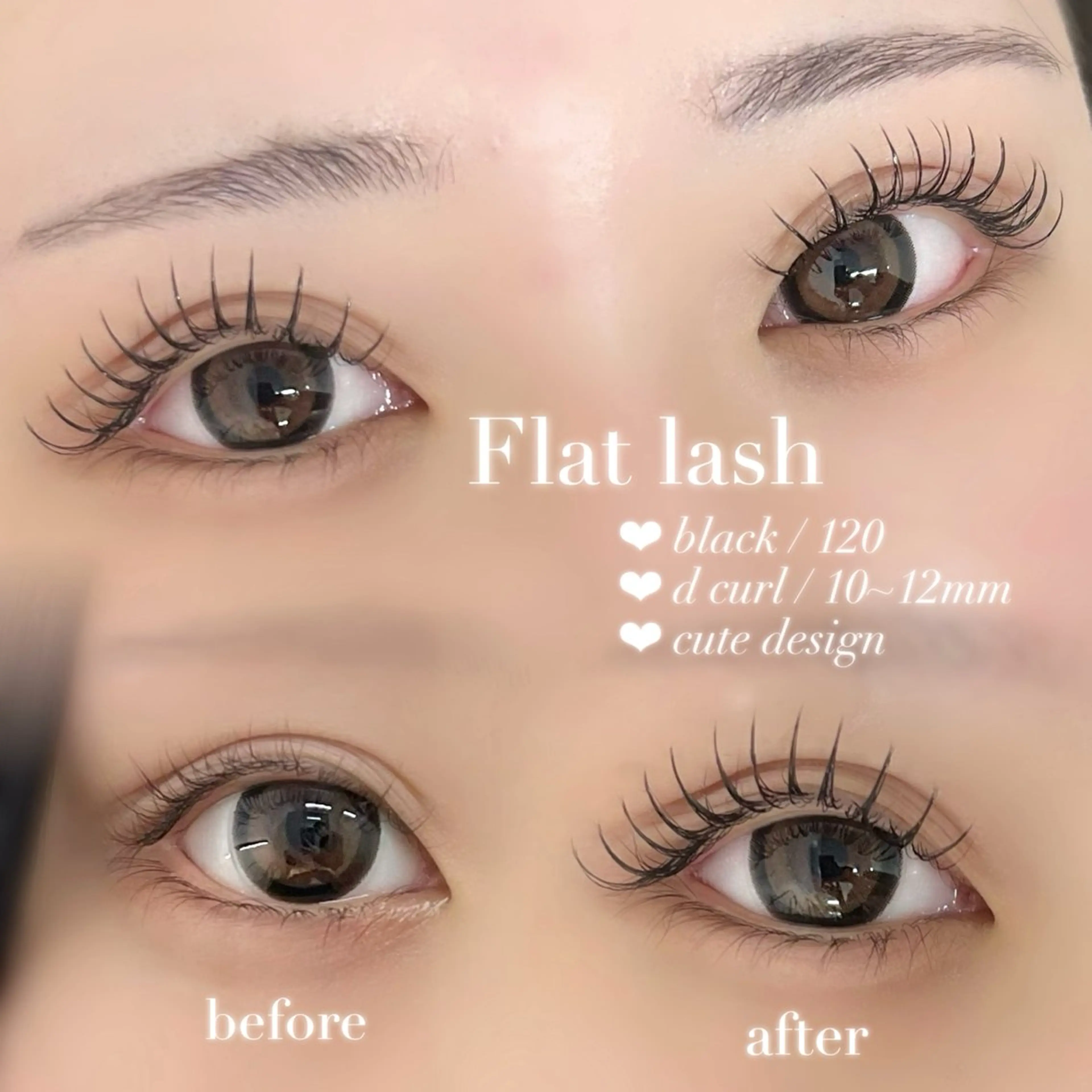 マツエク・マツパ charer eye salon所属・マブチ キサラのマツエク・マツパデザイン