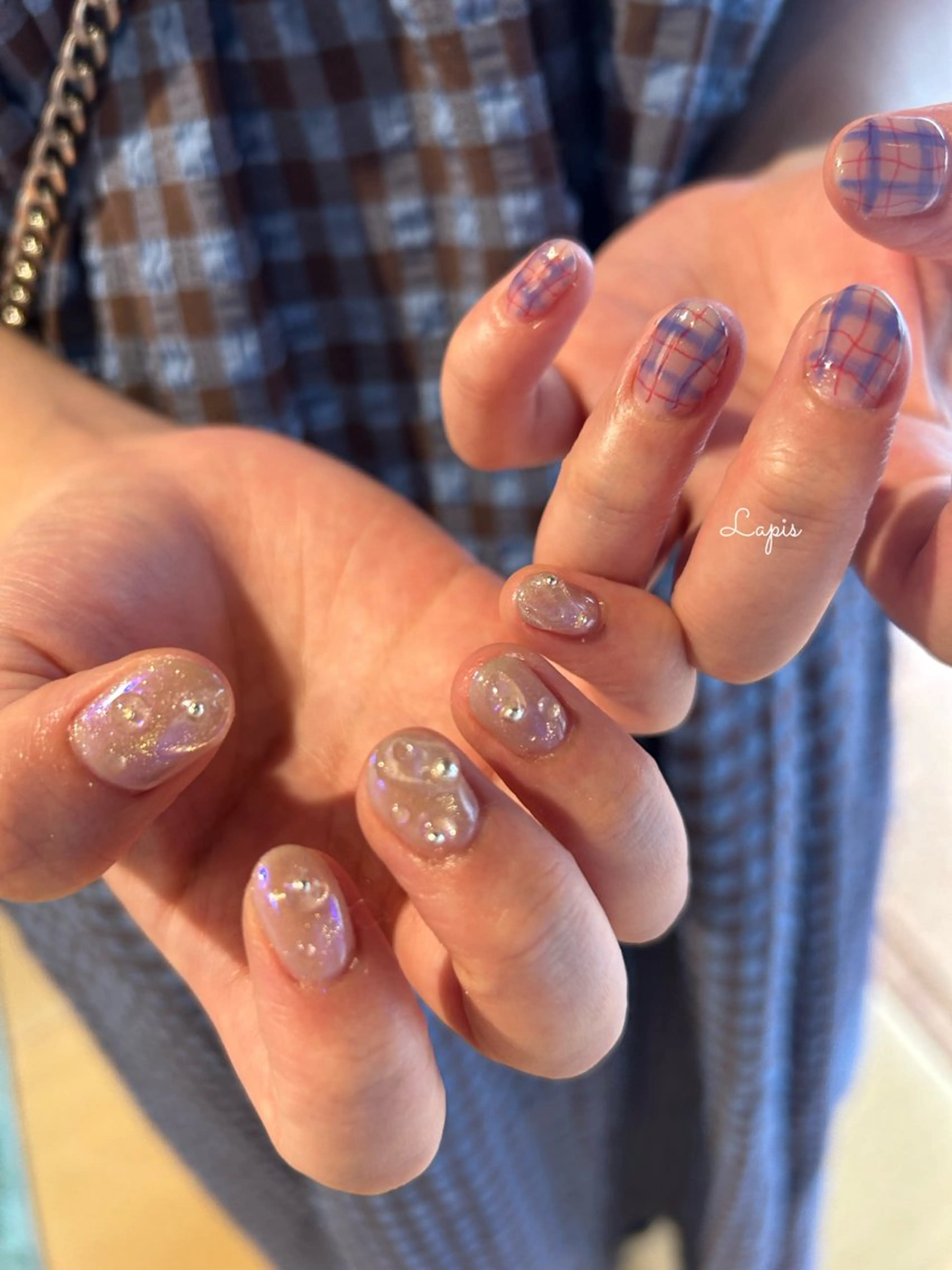 ネイル ハンドネイル Lapis *のネイルデザイン