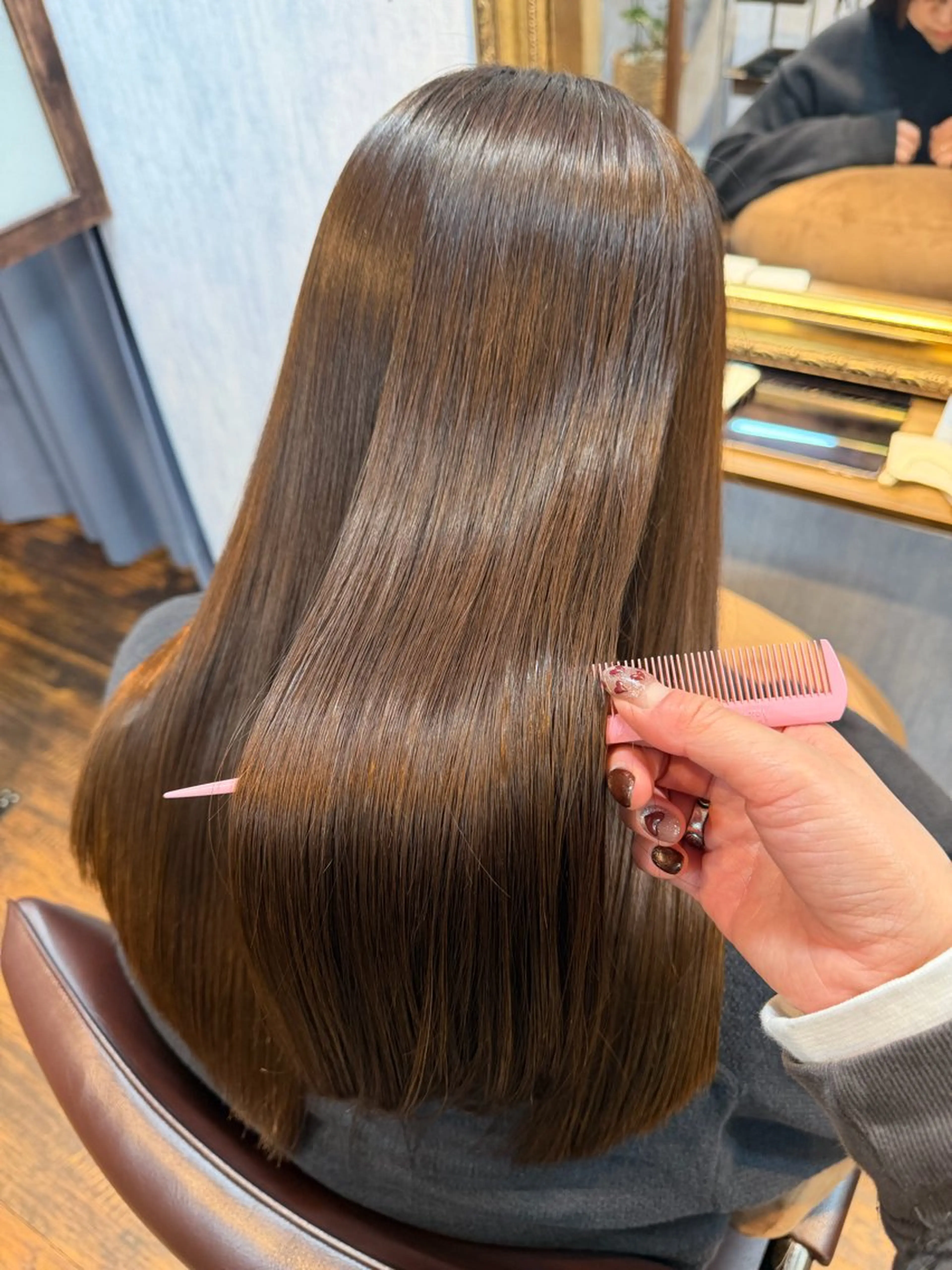 ロング トリートメント ヘアカラー トリートメント 💓永坂　美由紀💓 Aujuaソムリエのヘアスタイル