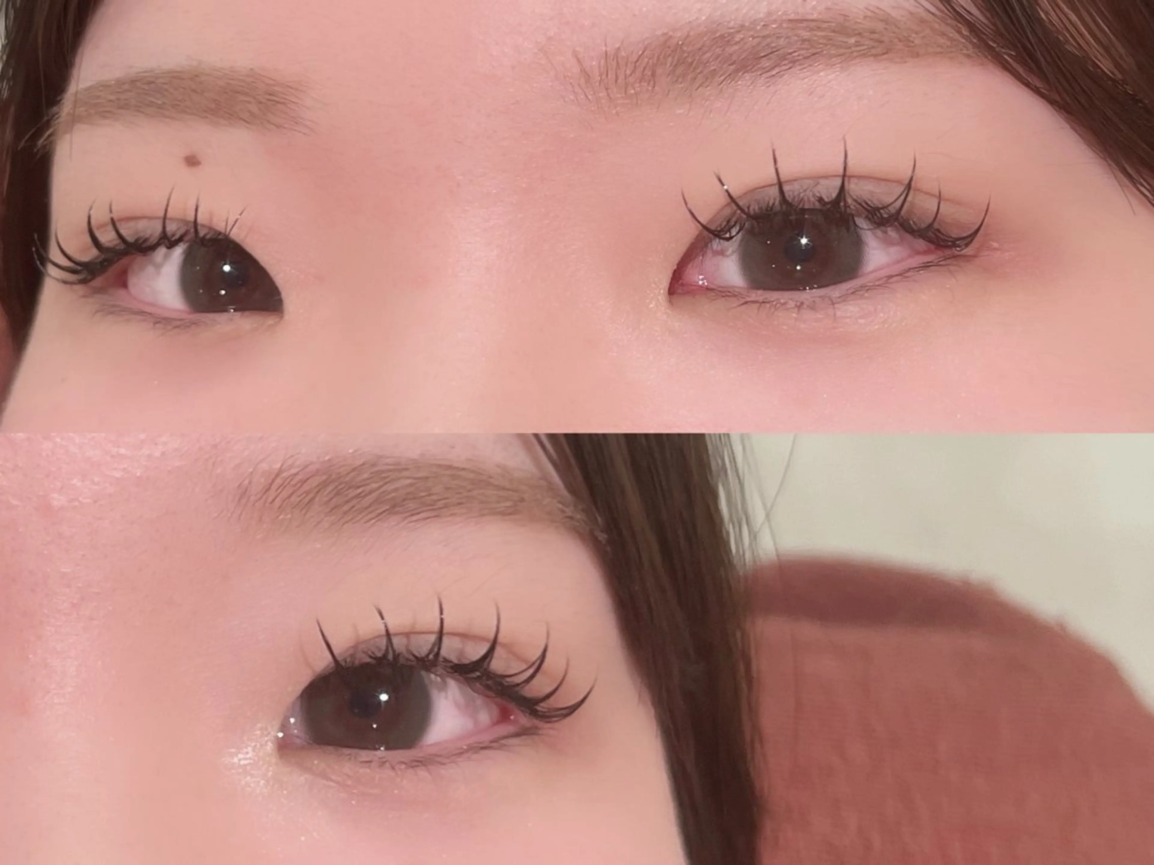 マツエク・マツパ 束感まつ毛 フラットラッシュ 小林 りなのマツエク・マツパデザイン