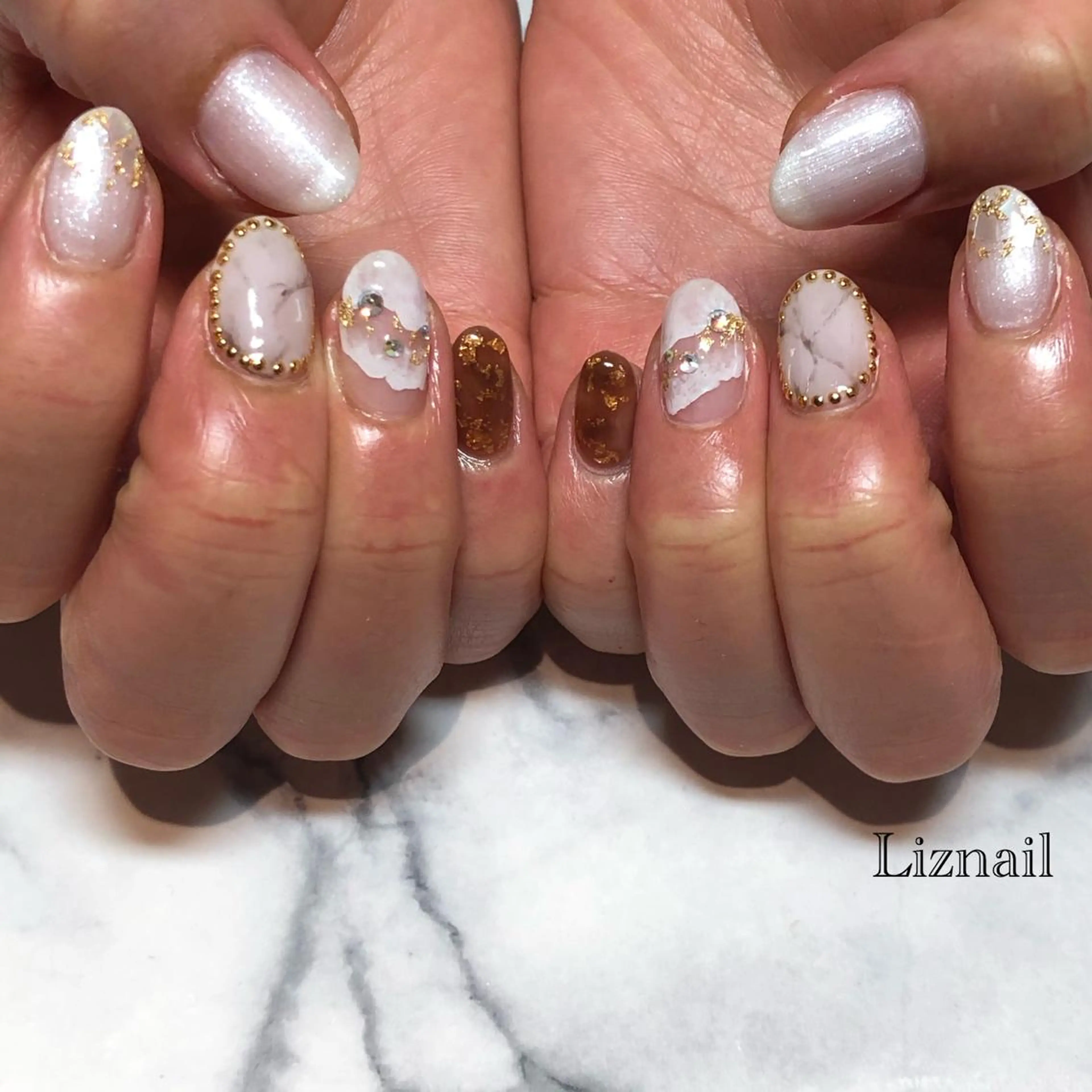 ネイル ハンドネイル Rawr / saoriのネイルデザイン