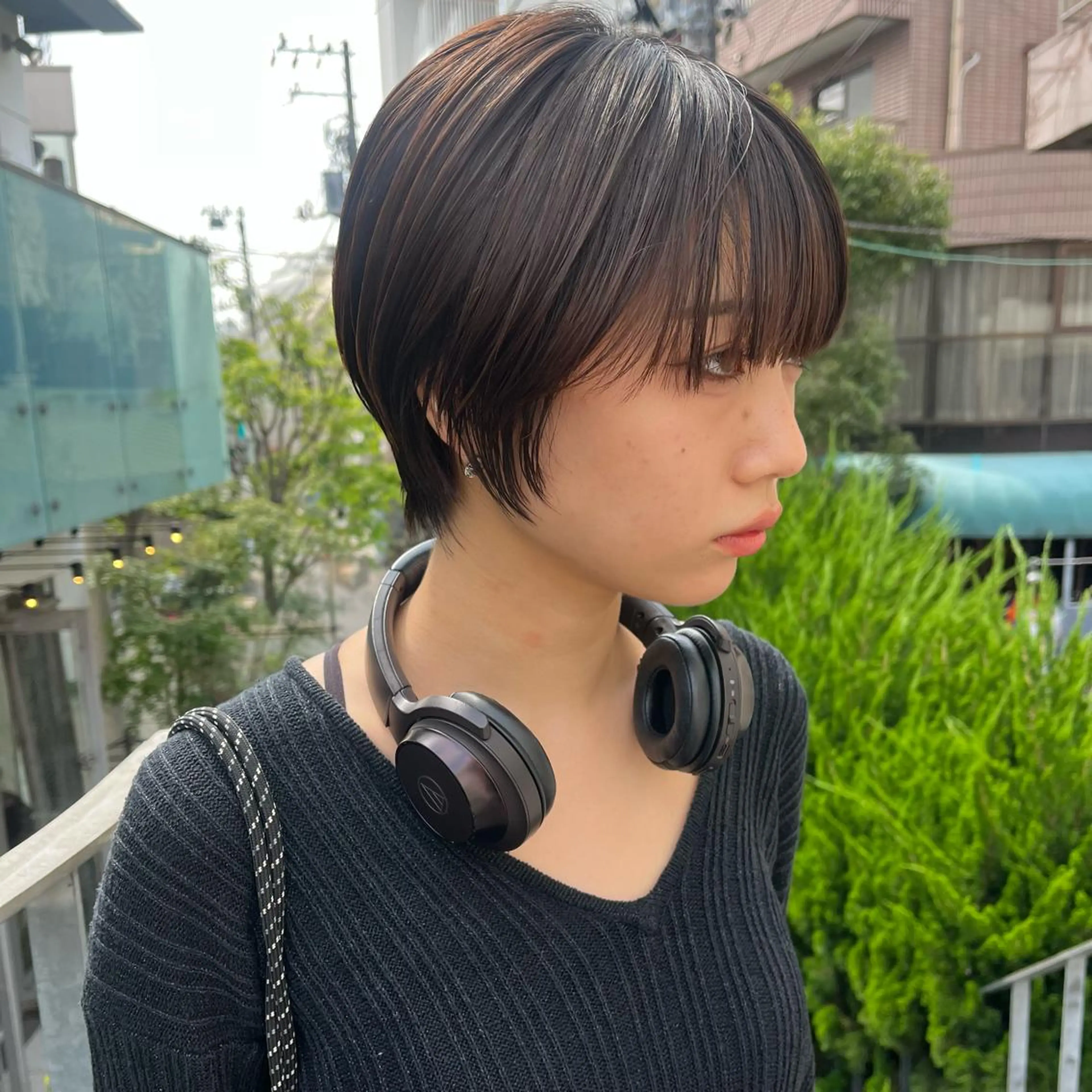 ショート ボブハイトーン🦖 デザインMAMIのヘアスタイル