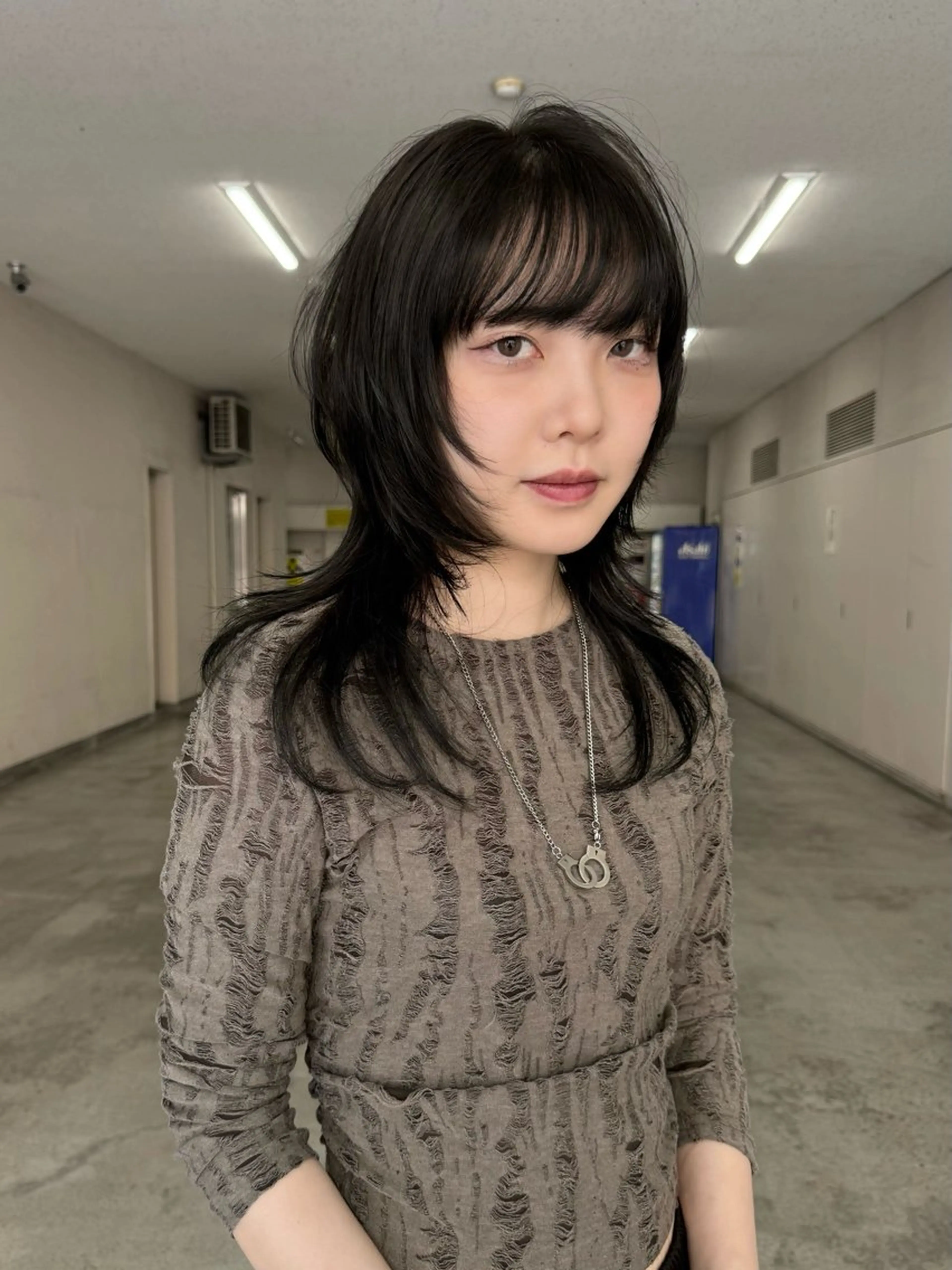 ミディアム カラー ウルフカット GO TODAY 福岡大名Bellus店所属・🫧ショートウルフ ボブウルフ🫧 糸瀬のヘアスタイル