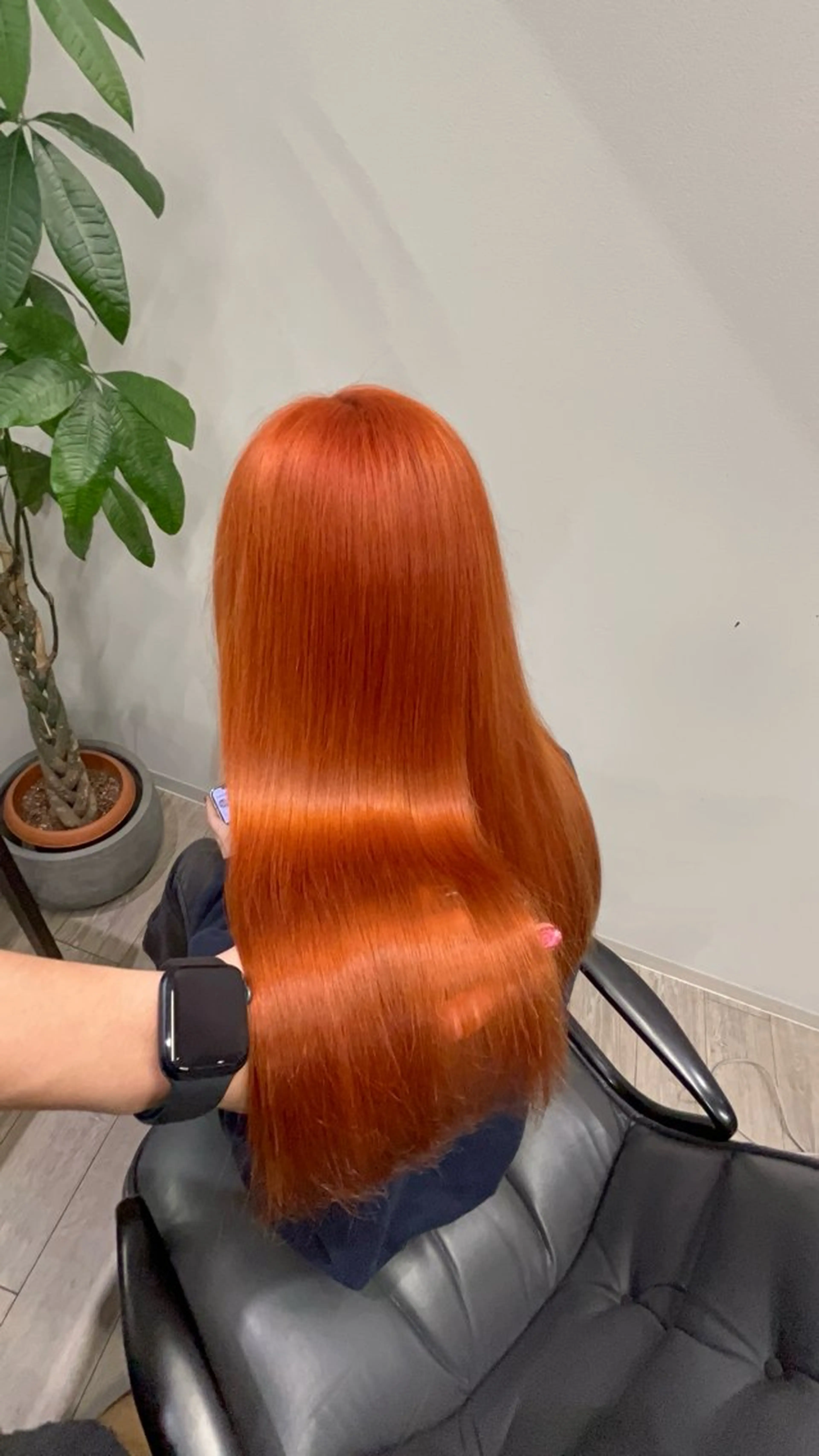 ロング カラー ヘアカラー JIN/暖色カラー /髪質改善/艶髪のヘアスタイル