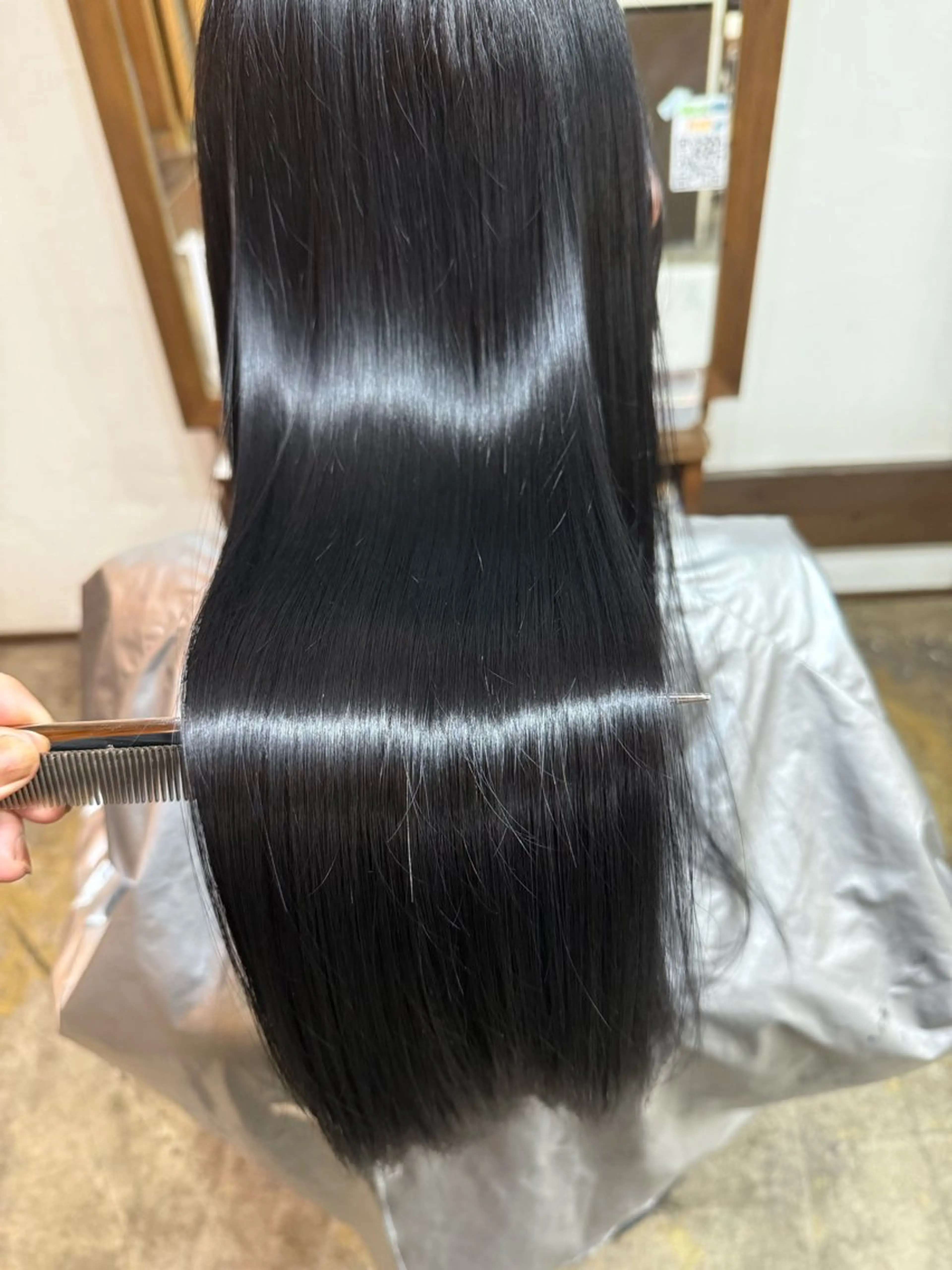 👩🏻限定⭐️cut×艶髪straight⭐️の写真