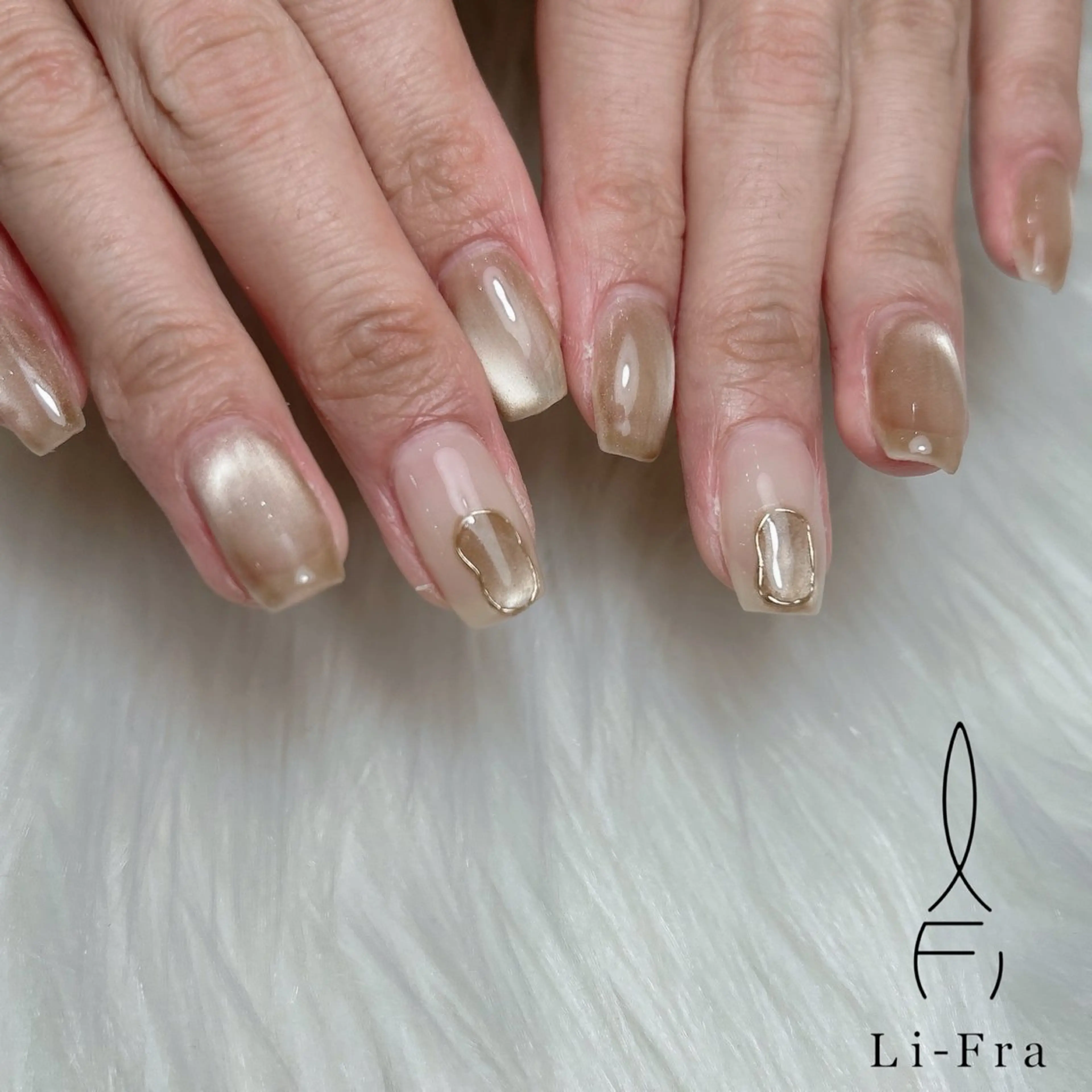 ネイル ハンドネイル lifra MANAKAのネイルデザイン