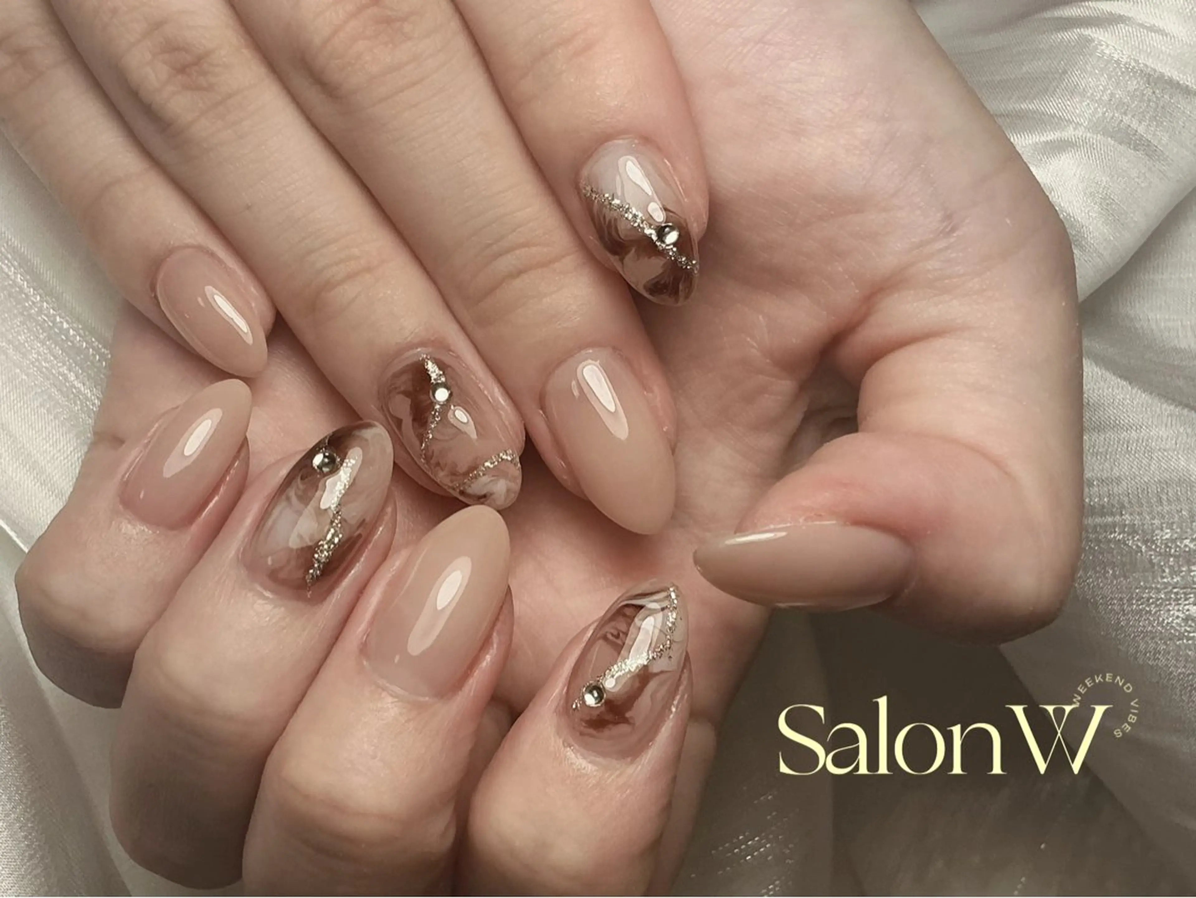 ネイル ハンドネイル SALON W✨ momoのネイルデザイン