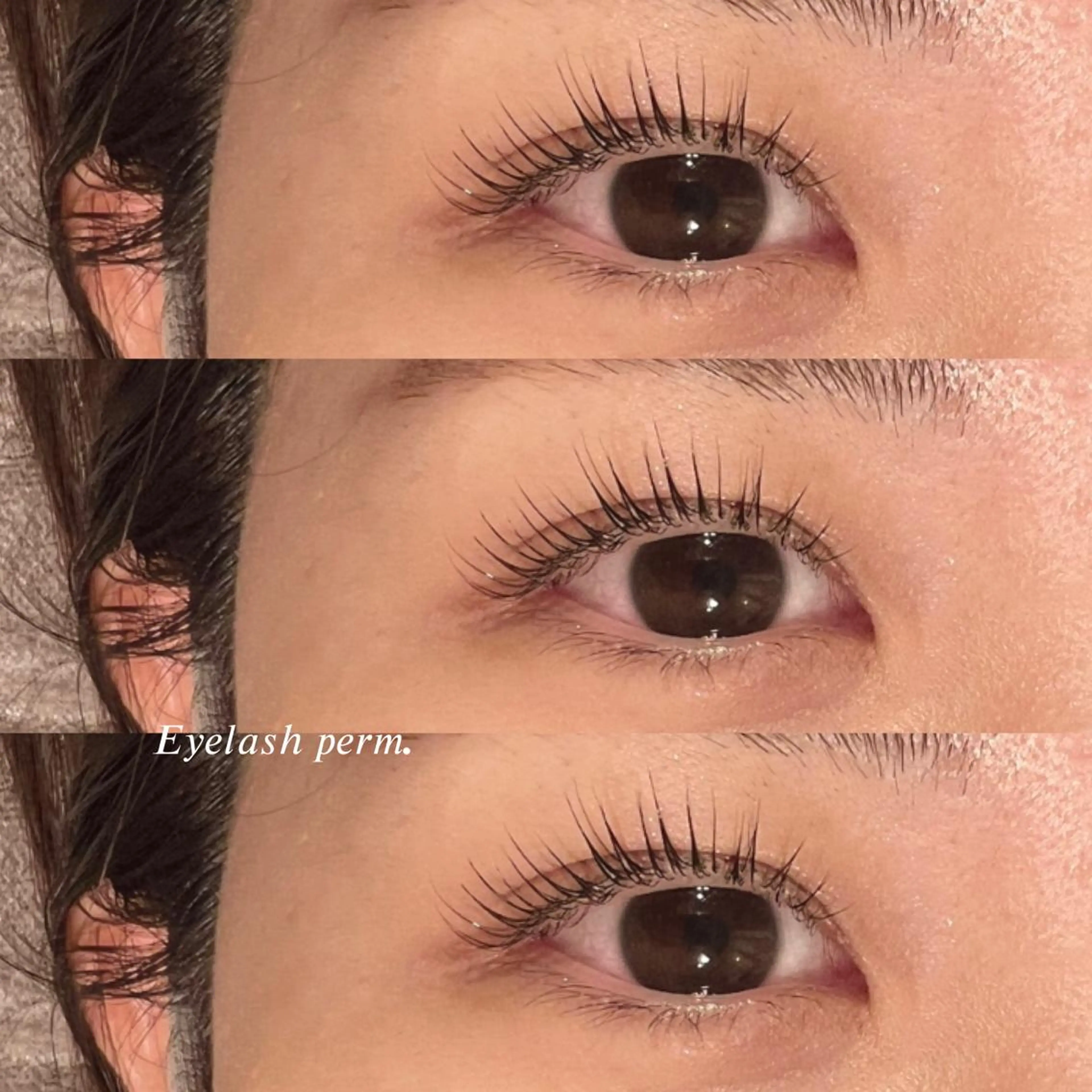 マツエク・マツパ ナチュラル 一重×まつ毛パーマ MAQUIA赤羽店 迫間仁菜のマツエク・マツパデザイン