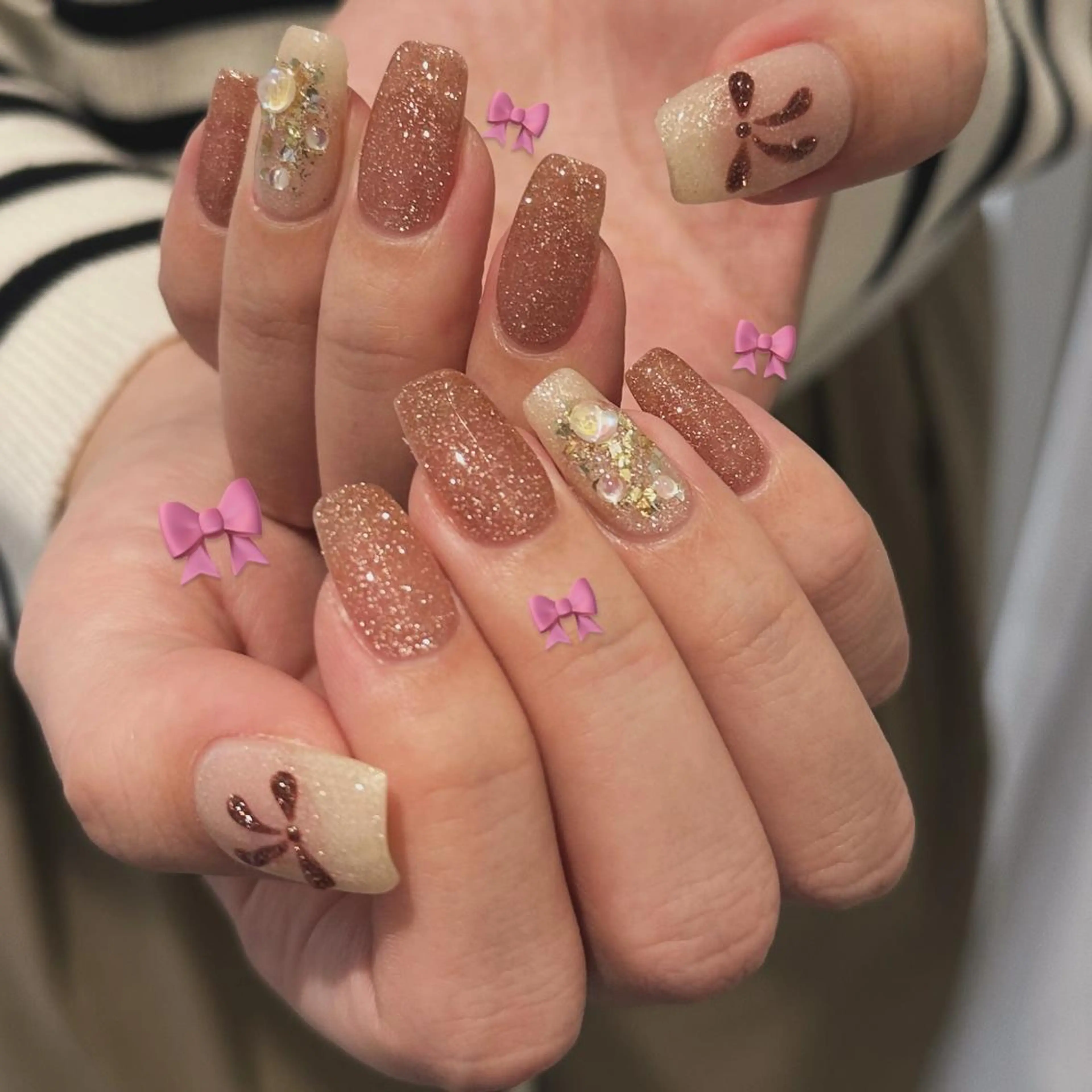 ネイル ハンドネイル BellFlower Akane.Momoのネイルデザイン