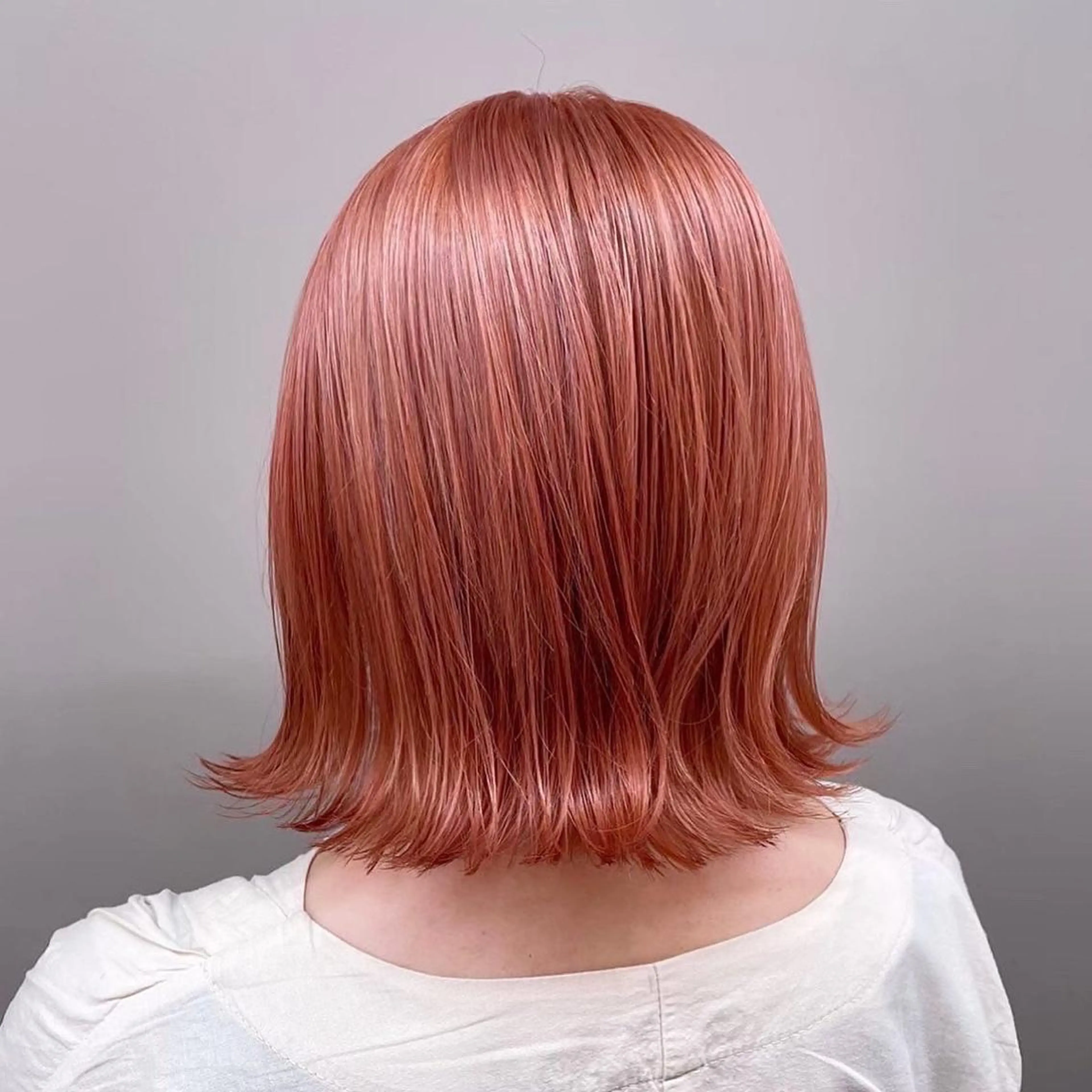 ミディアム カラー 透明感ラベンダー💗 SHOのヘアスタイル