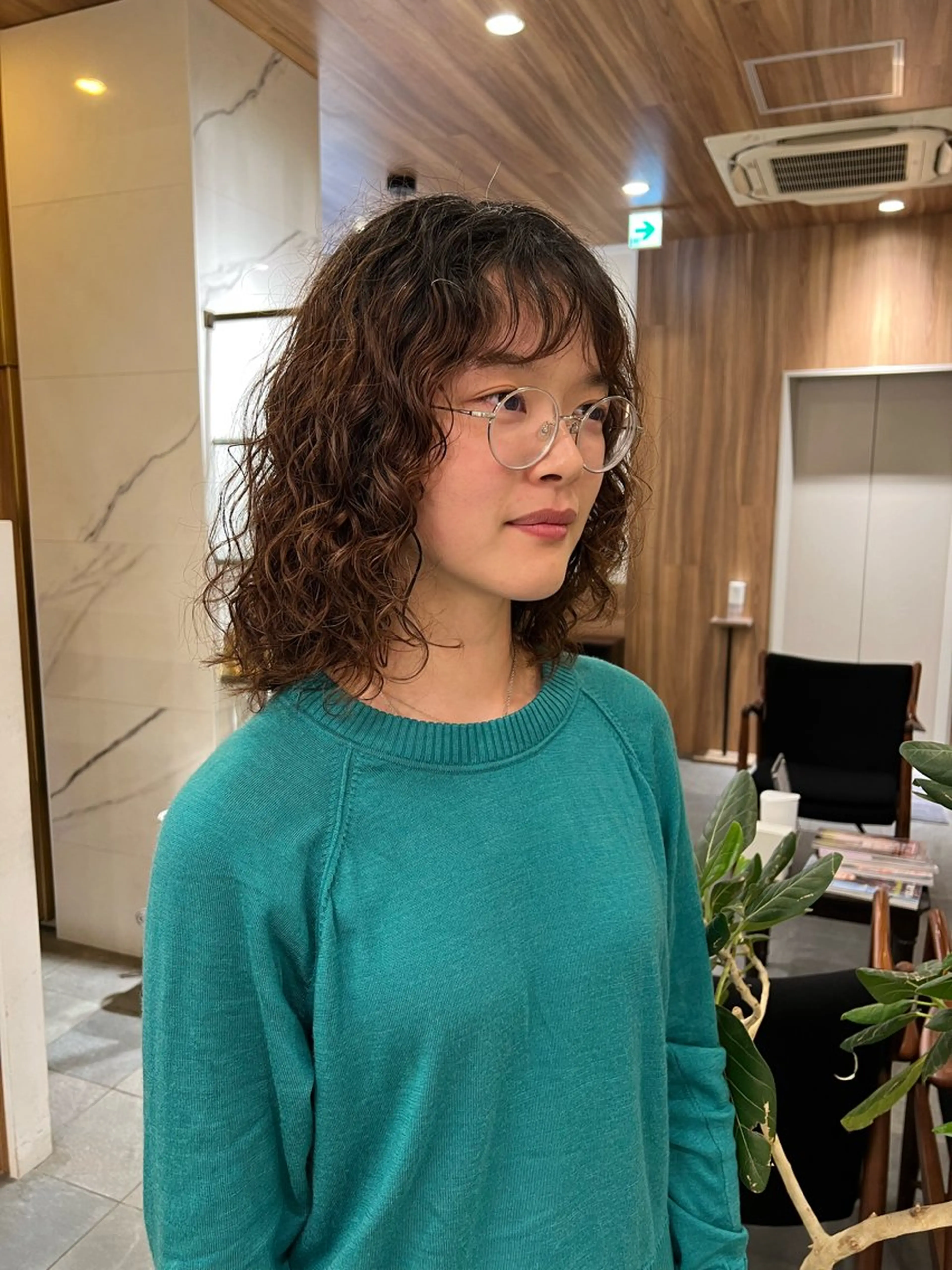 パーマ 岸田 佳祐のヘアスタイル