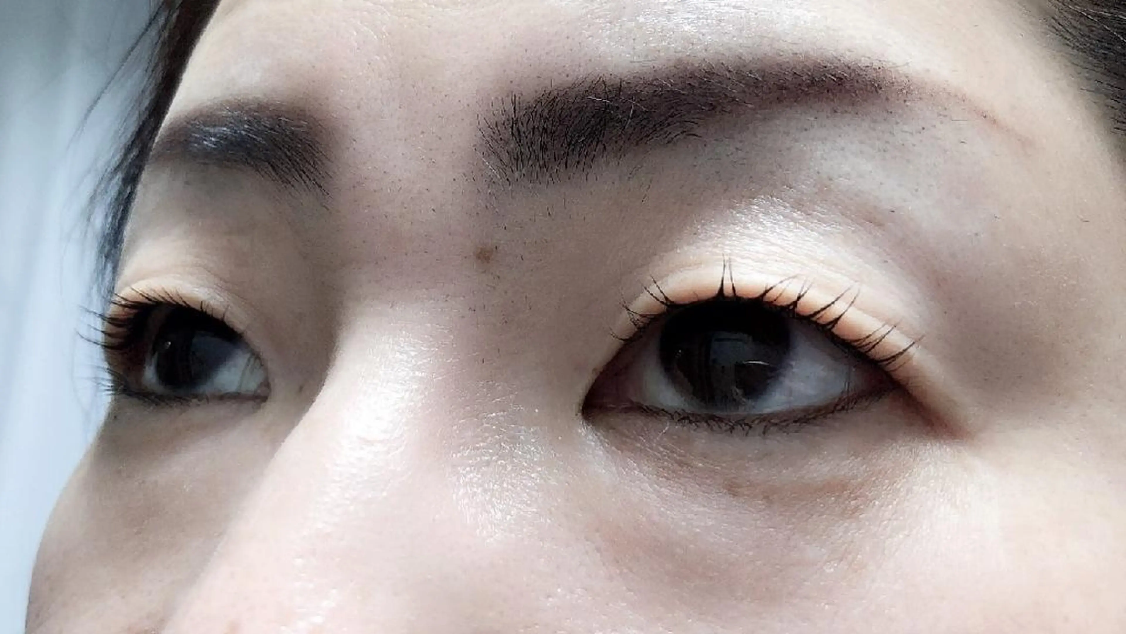 マツエク・マツパ 付け放題 フラットラッシュ ナチュラル まつげパーマ 一重×まつ毛パーマ マツパ 吉岡 ゆうなのマツエク・マツパデザイン