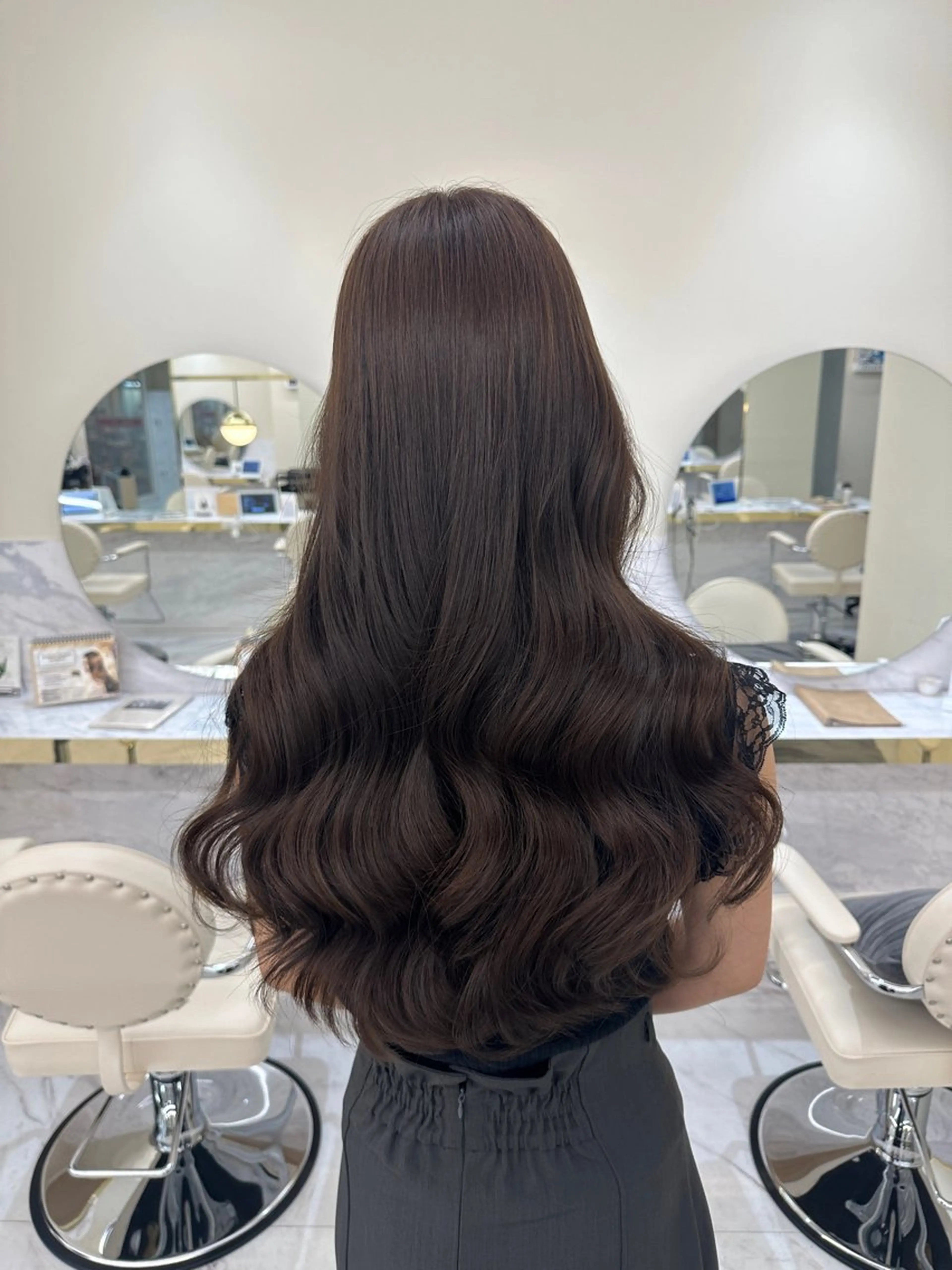 ロング 髪質改善 レイヤーカット 似合わせカット カット ヘアカラー トリートメント 似合わせレイヤーカッ ト🩶瀧本美咲のヘアスタイル